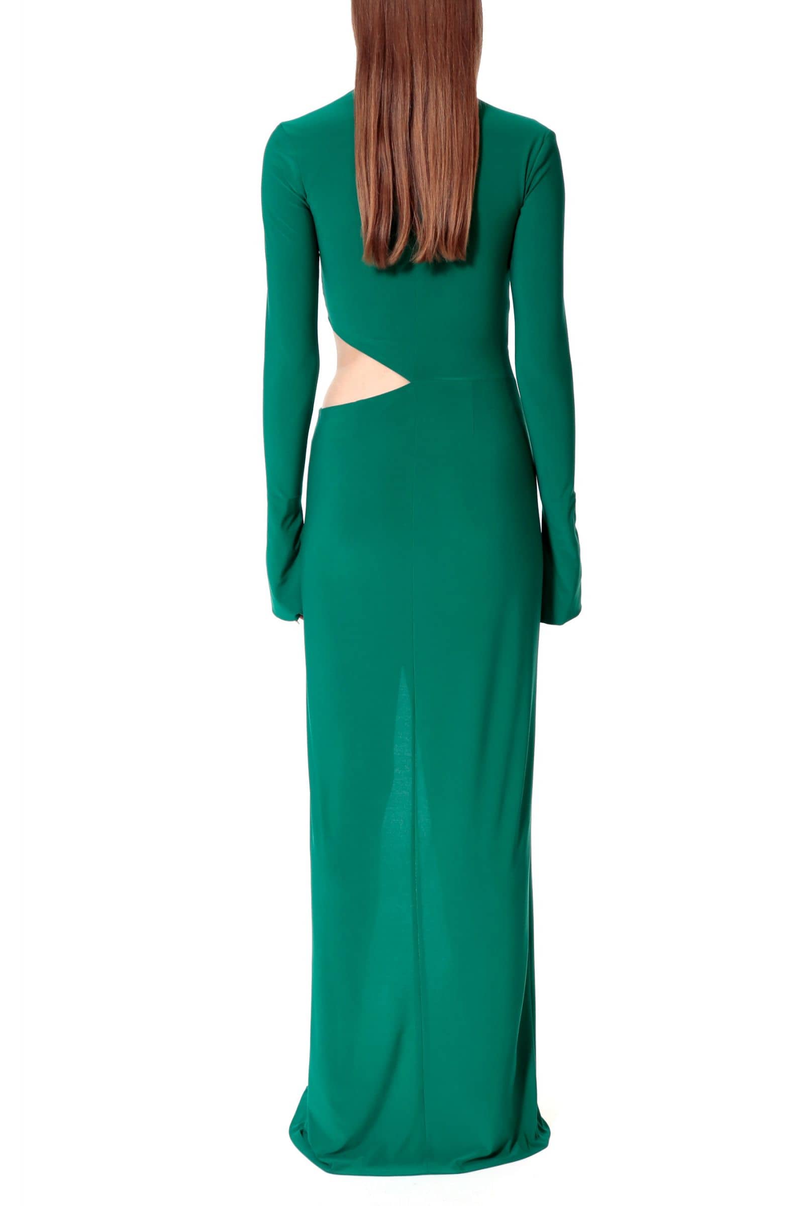 Dress Skylar Skylar Emerald in Green made by HALEWSKI