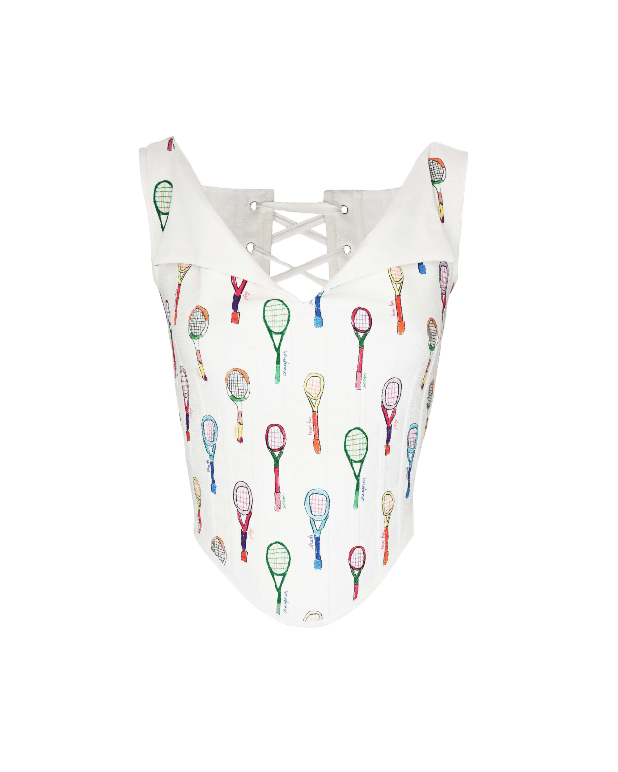 TENNIS CORSET made by Alice Pons Milano