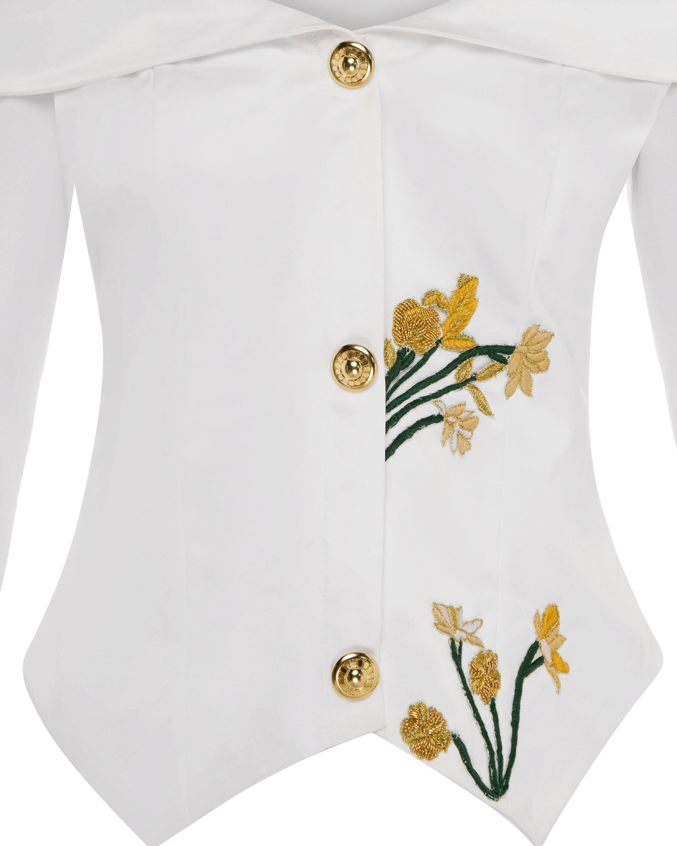 The Poppy Vest made by ONORI