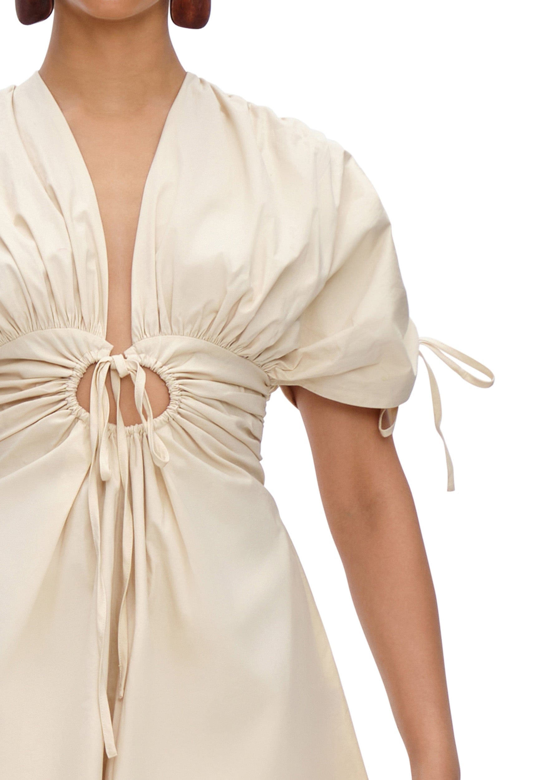 RINA ROMPER - BONE made by Andrea Iyamah