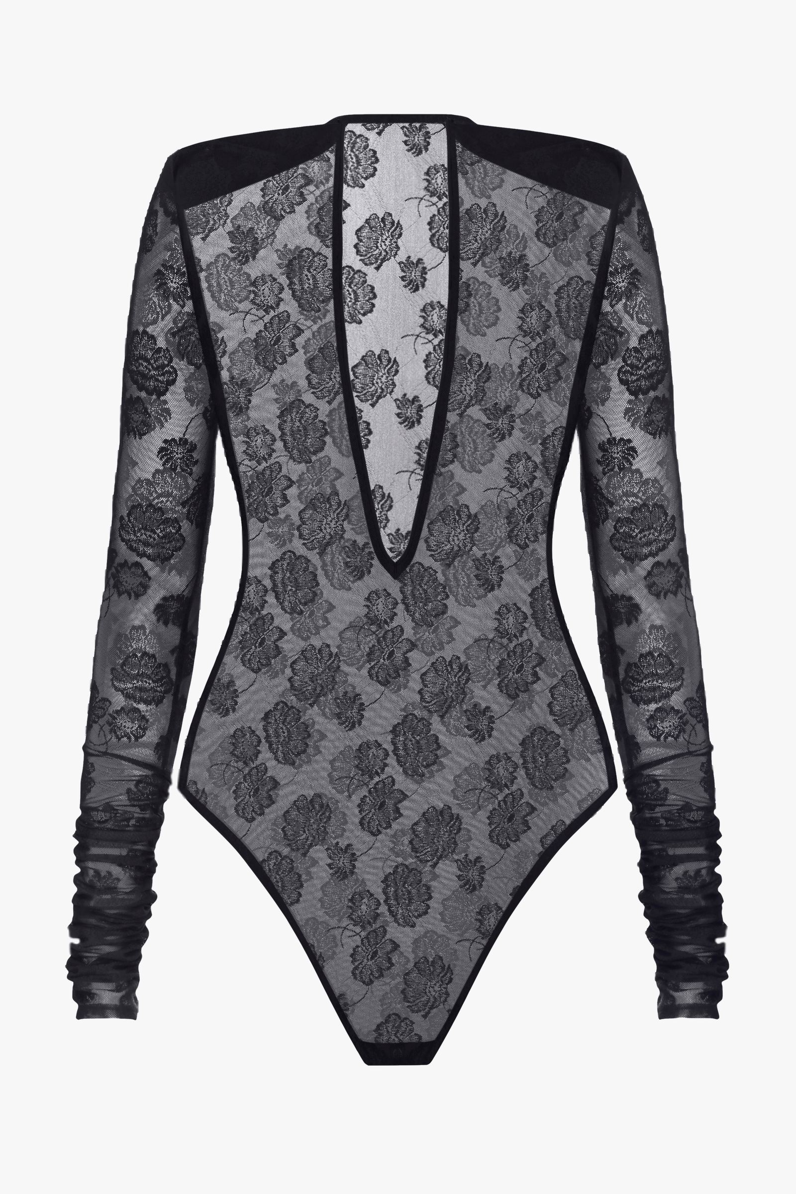 AFFAIR LACE BODYSUIT in Black made by NUÉ