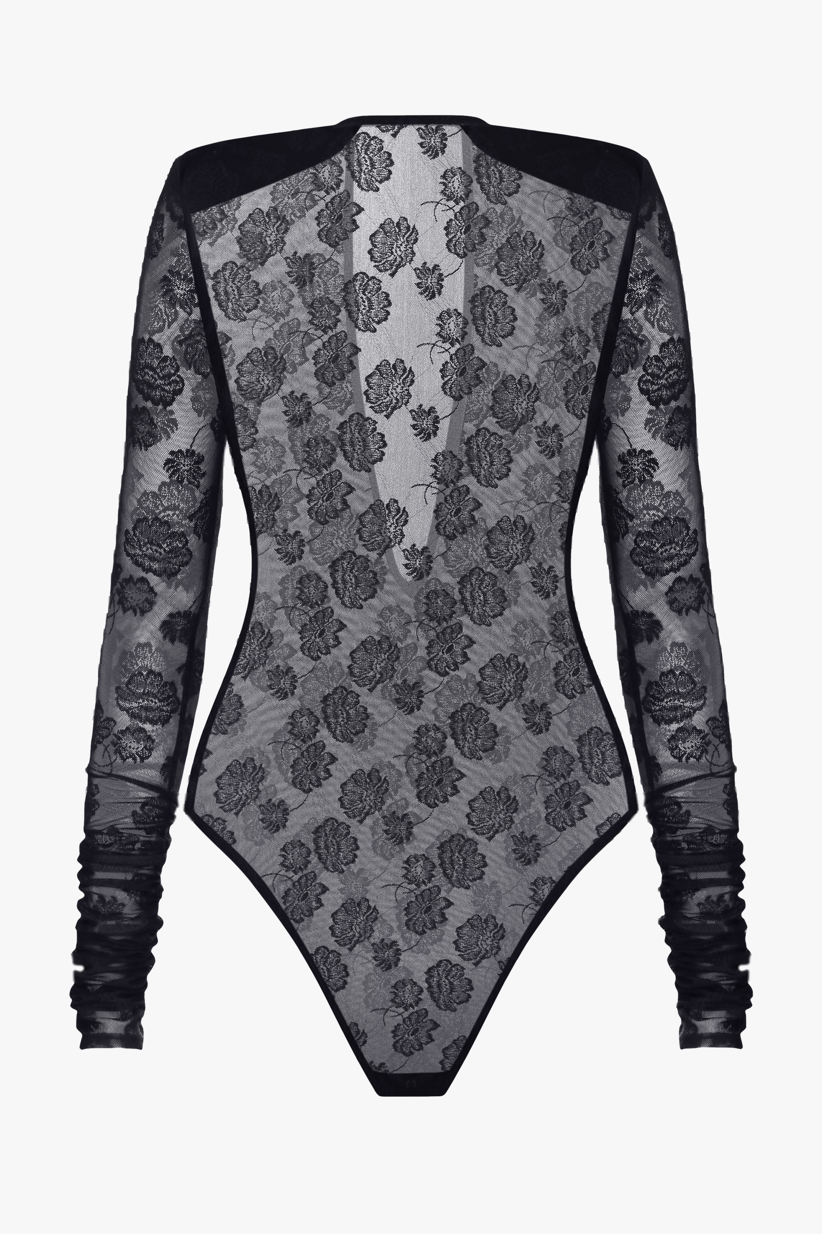 AFFAIR LACE BODYSUIT in Black made by NUÉ