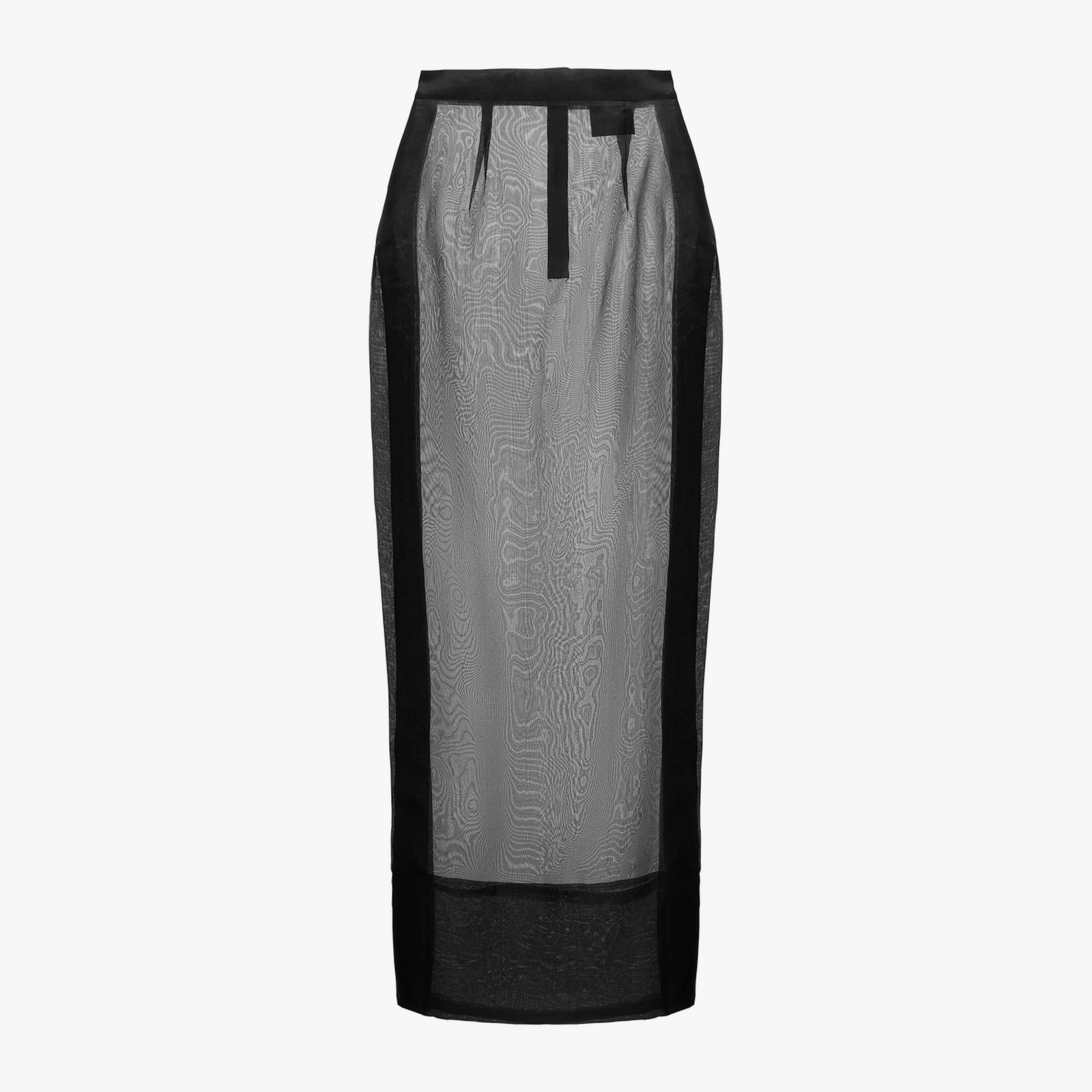Silk Sheer Maxi Skirt made by YAVORSKA
