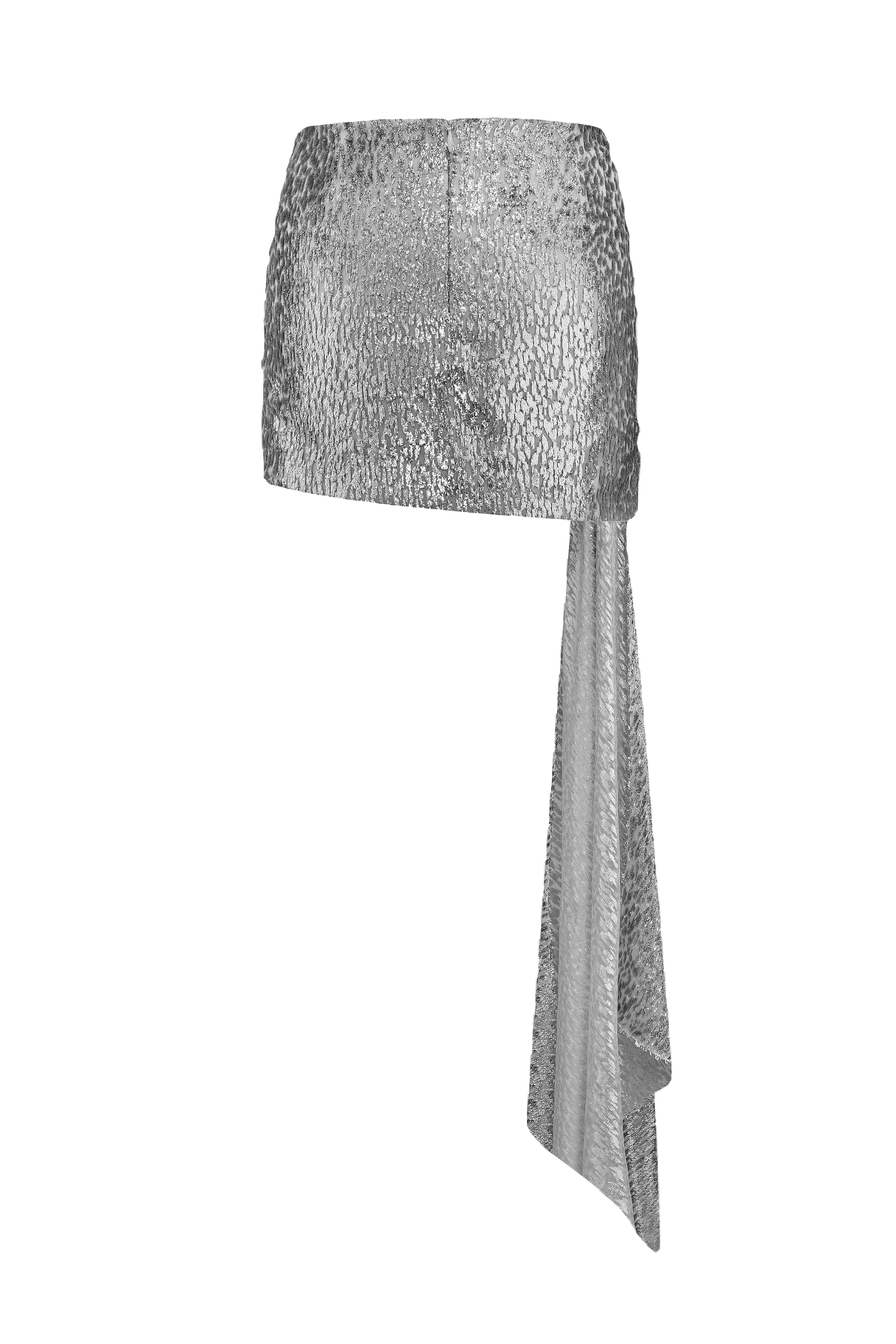 LIVIA SKIRT in Silver made by NUÉ