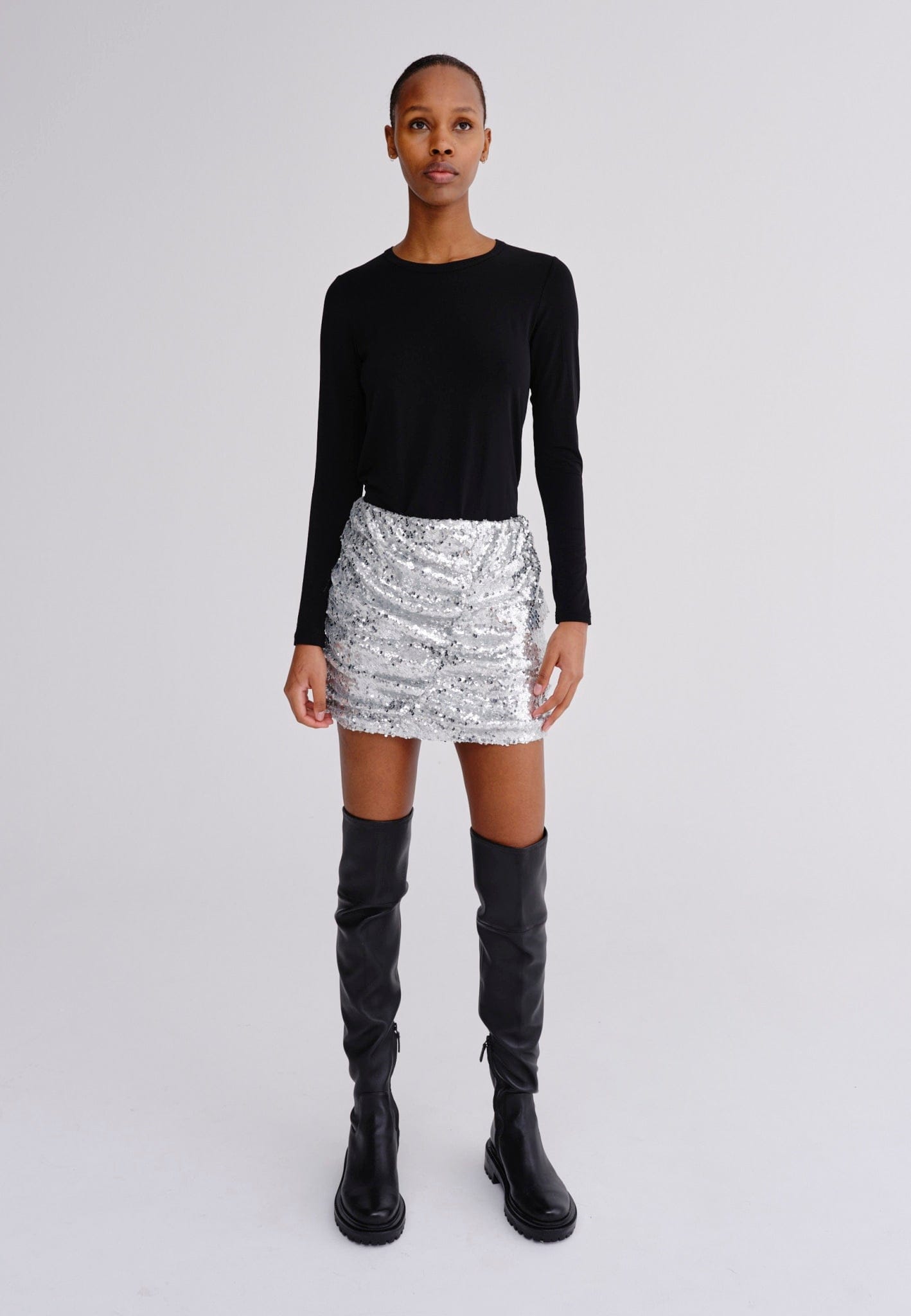 Boss Skirt - Silver made by HERSKIND