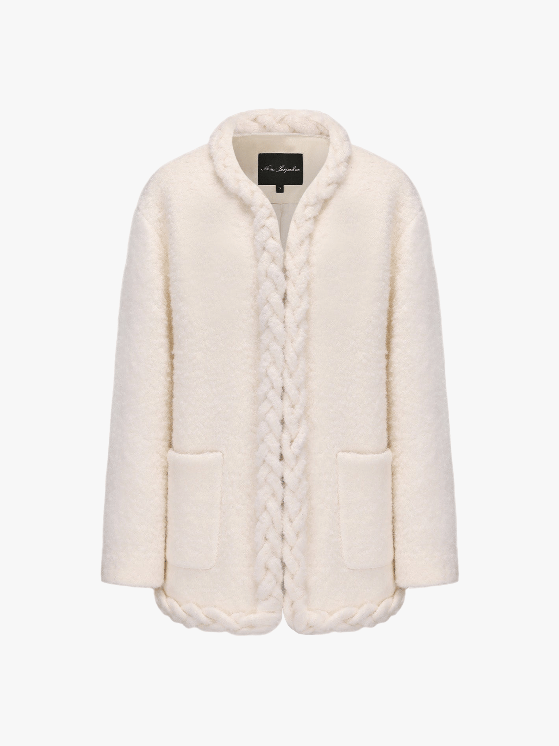 Talia Coat (Off White) made by Nana Jacqueline