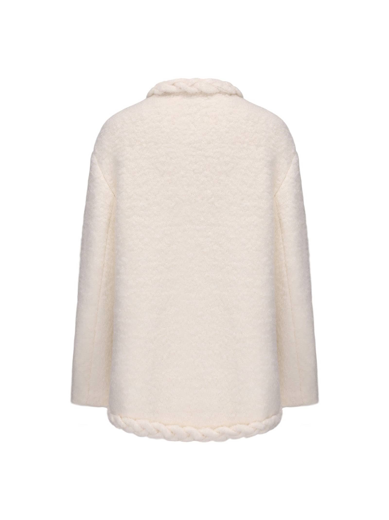 Talia Coat (Off White) made by Nana Jacqueline