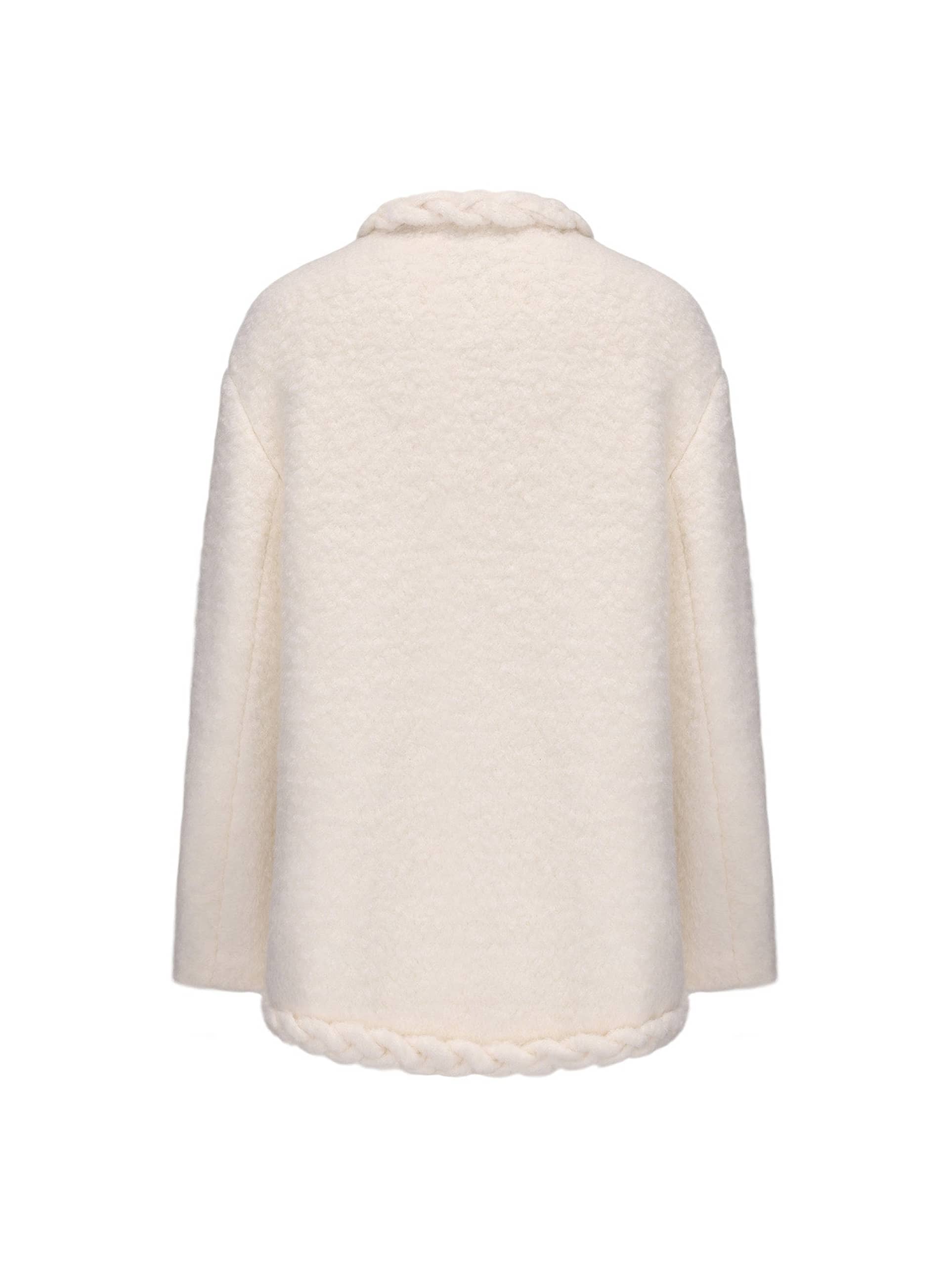 Talia Coat (Off White) made by Nana Jacqueline