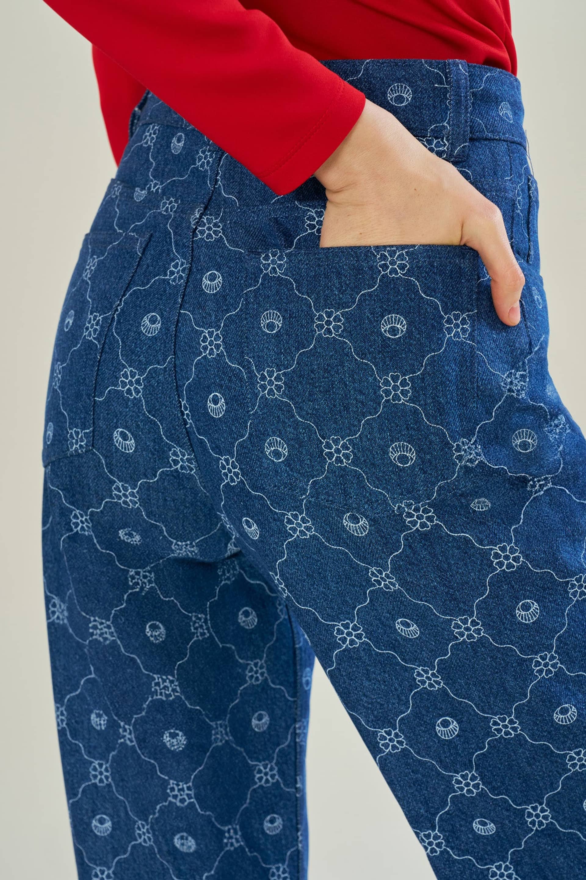 Petite Blossom Jeans made by Declara