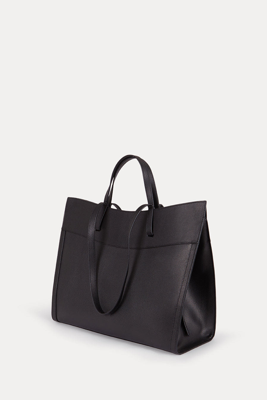 SAONARA SHOPPING TOTAL BLACK PIEL made by Saonara