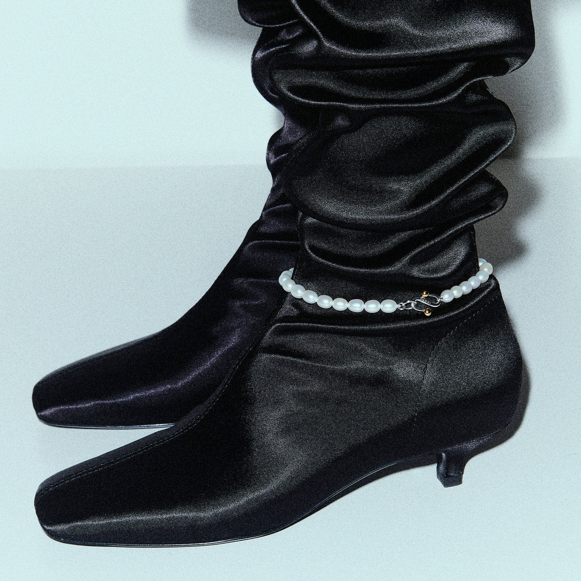 PEARL ANKLET made by ENNUI