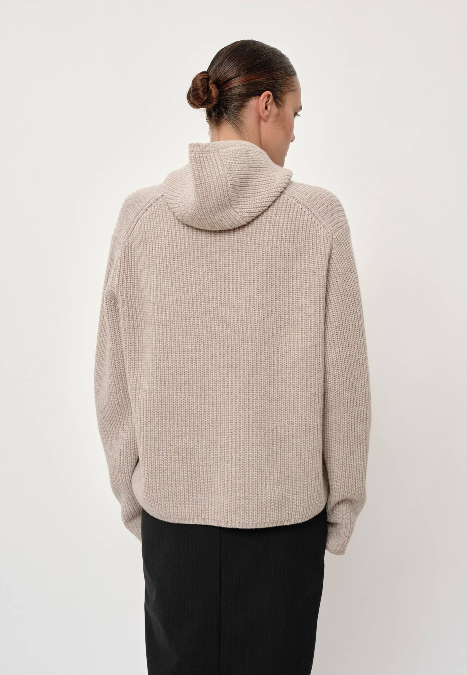 Holy Knit Hoodie - Sand made by HERSKIND