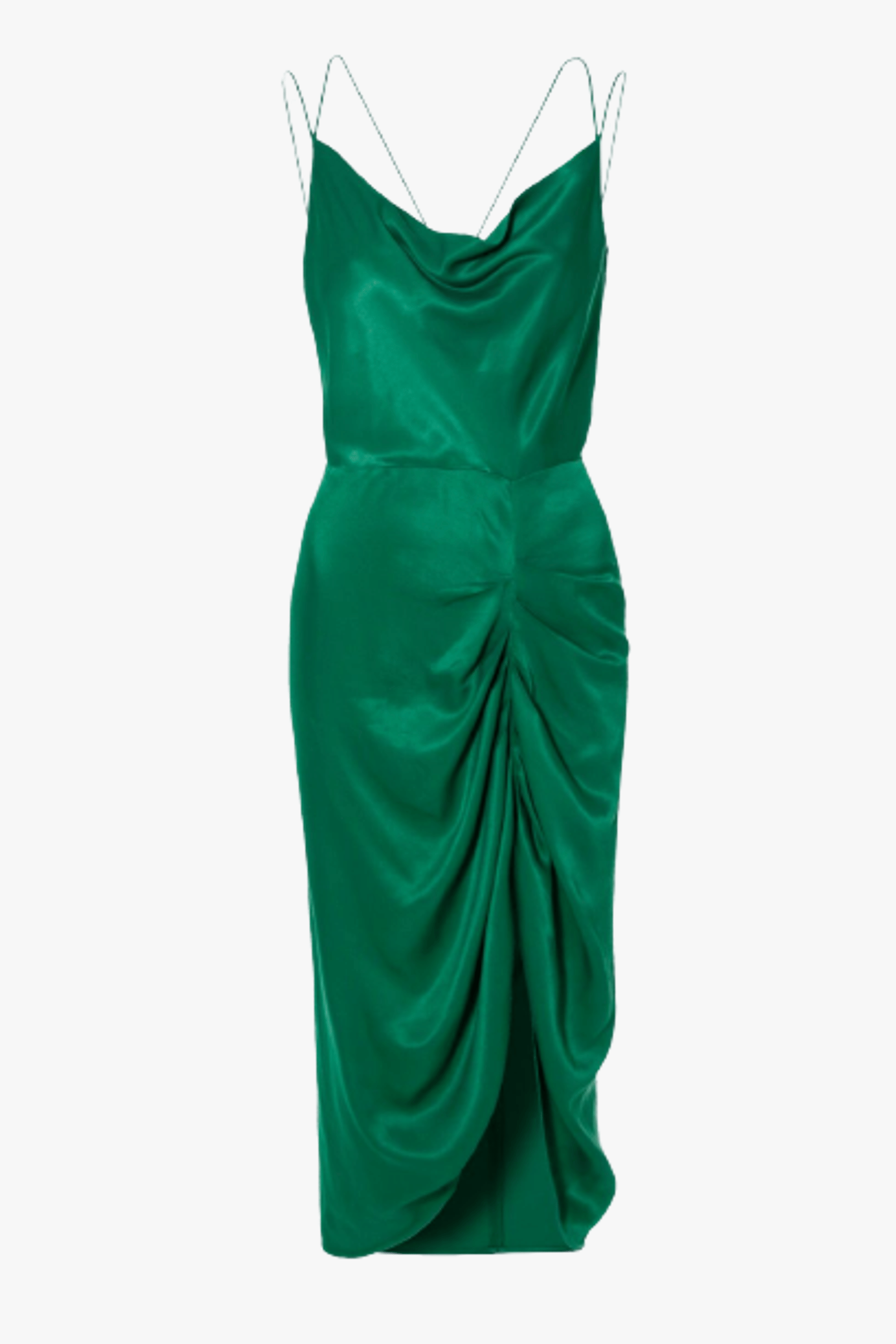 Dress Ava Emerald in Green made by HALEWSKI