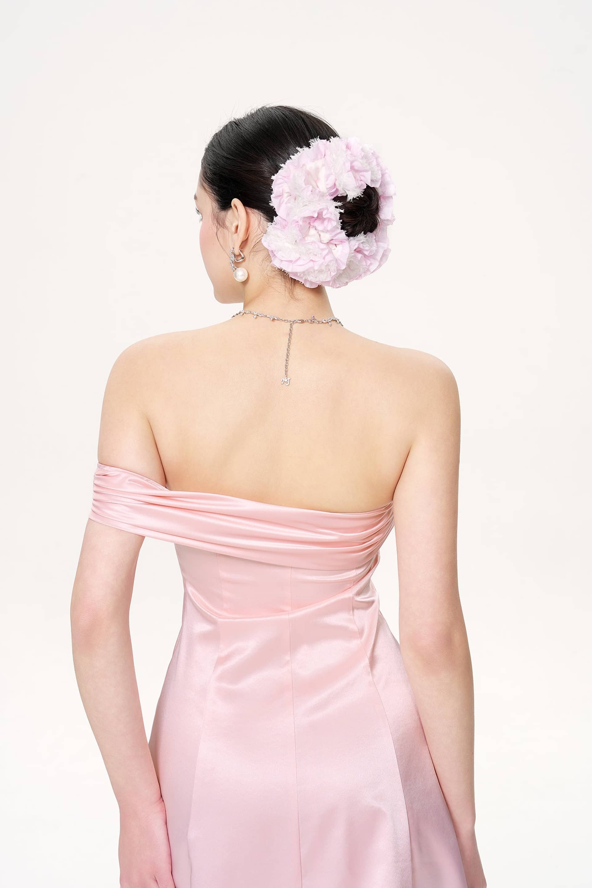 Cornelia Dress (Pink) made by Nana Jacqueline