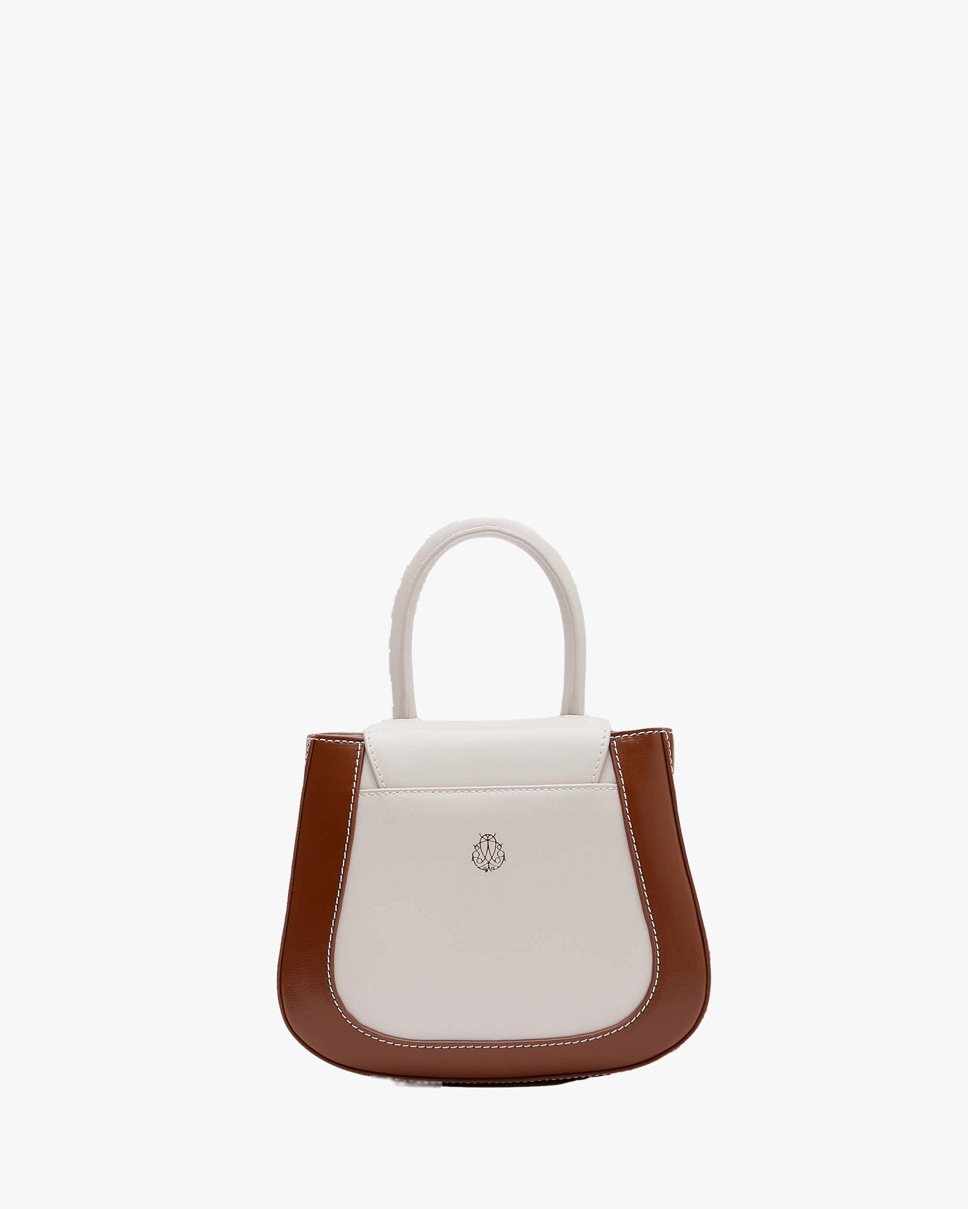 Mini Jill White / Tan in White made by Mietis