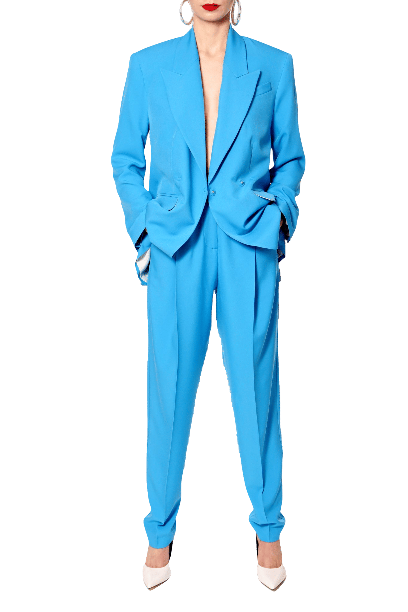 Pants Blake Malibu Blue made by HALEWSKI