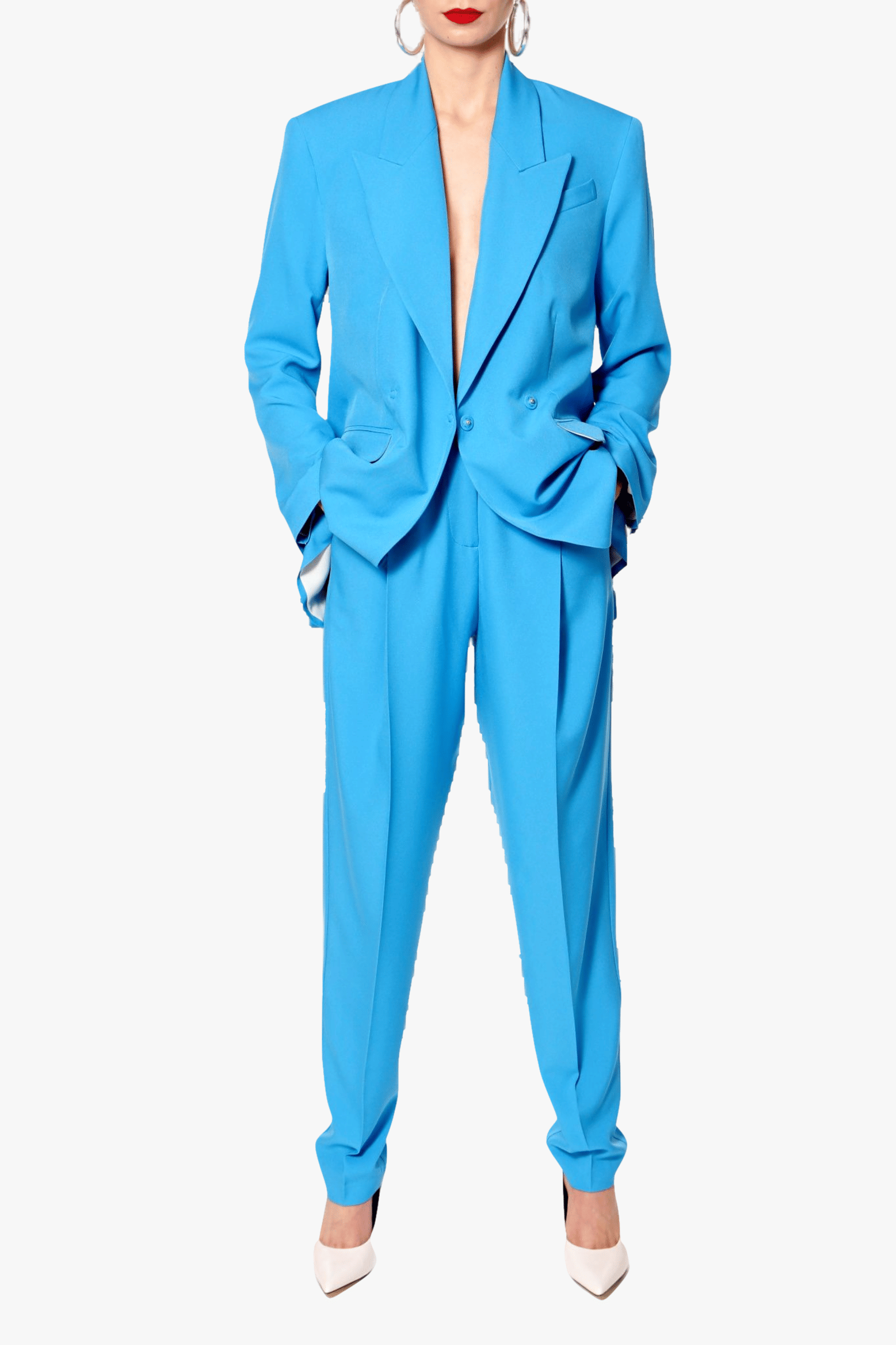 Pants Blake Malibu Blue made by HALEWSKI