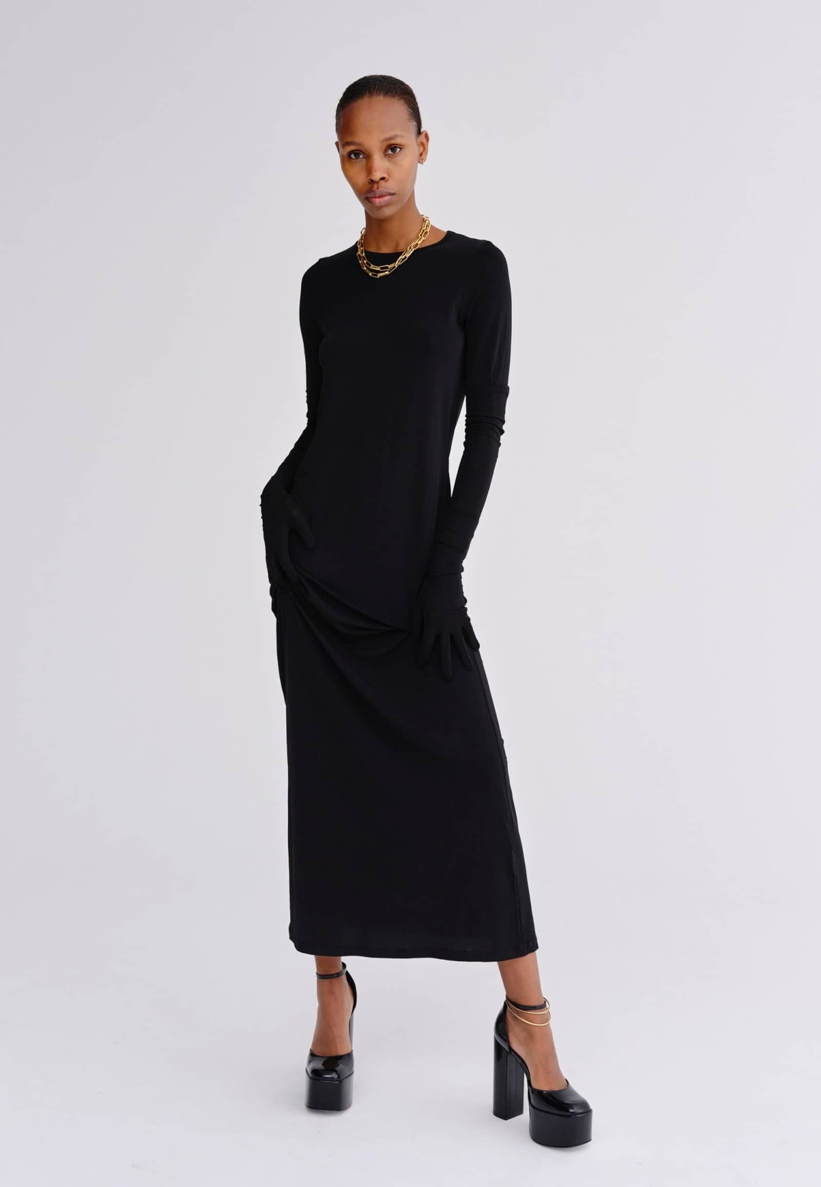 Christy Dress - Black made by HERSKIND