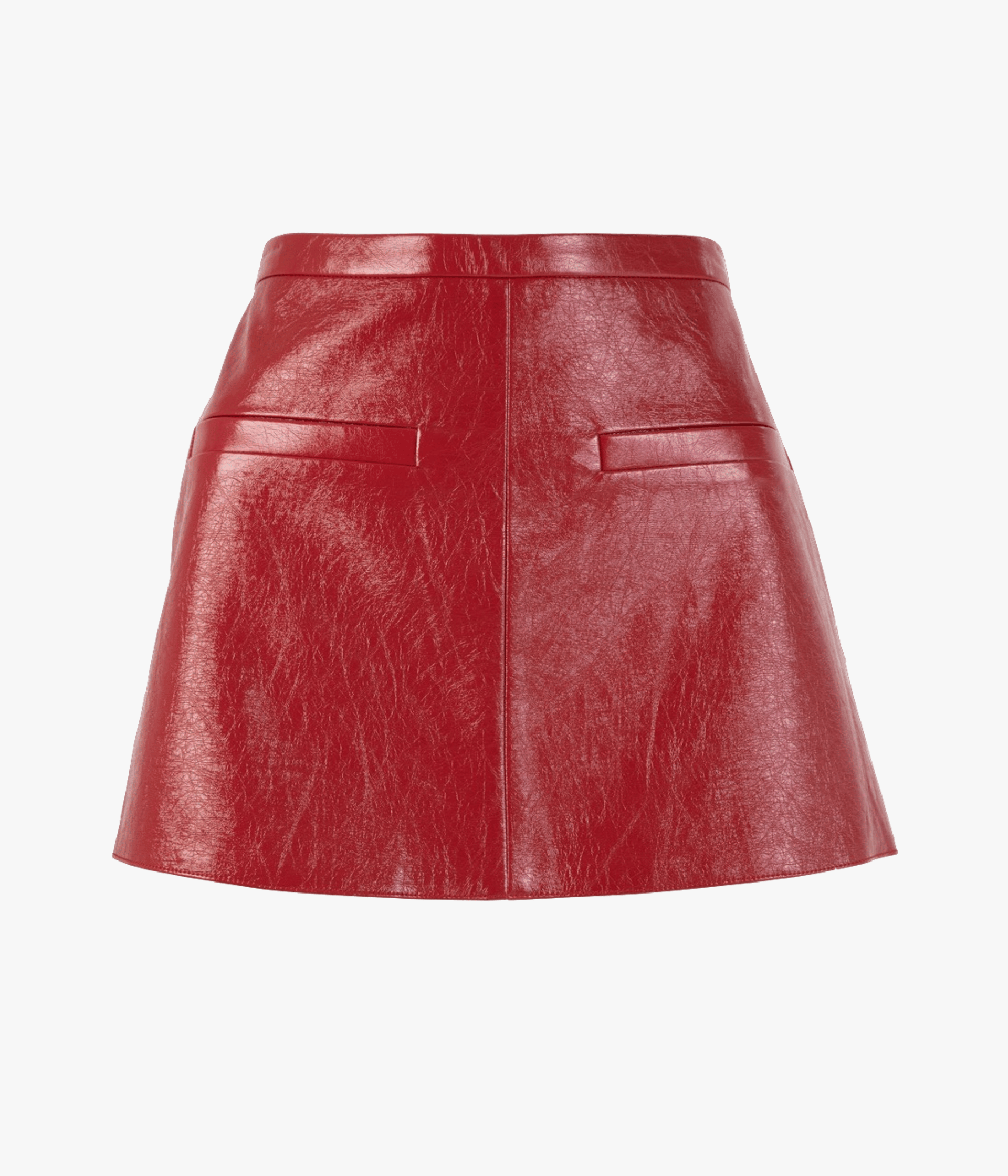 Patent leather mini skirt made by AFTERHOURS