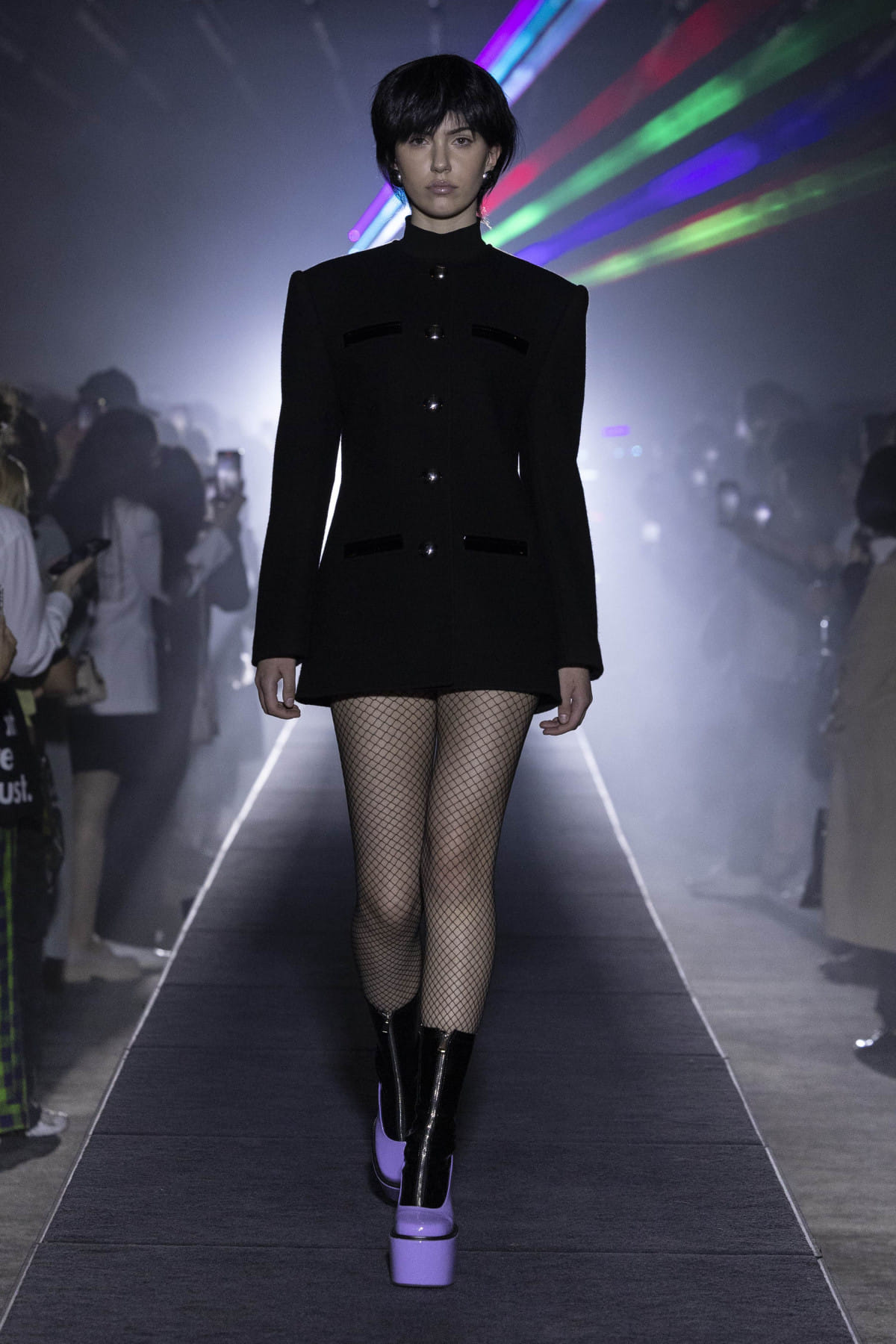 LONGLINE WOOL JACKET made by KEBURIA