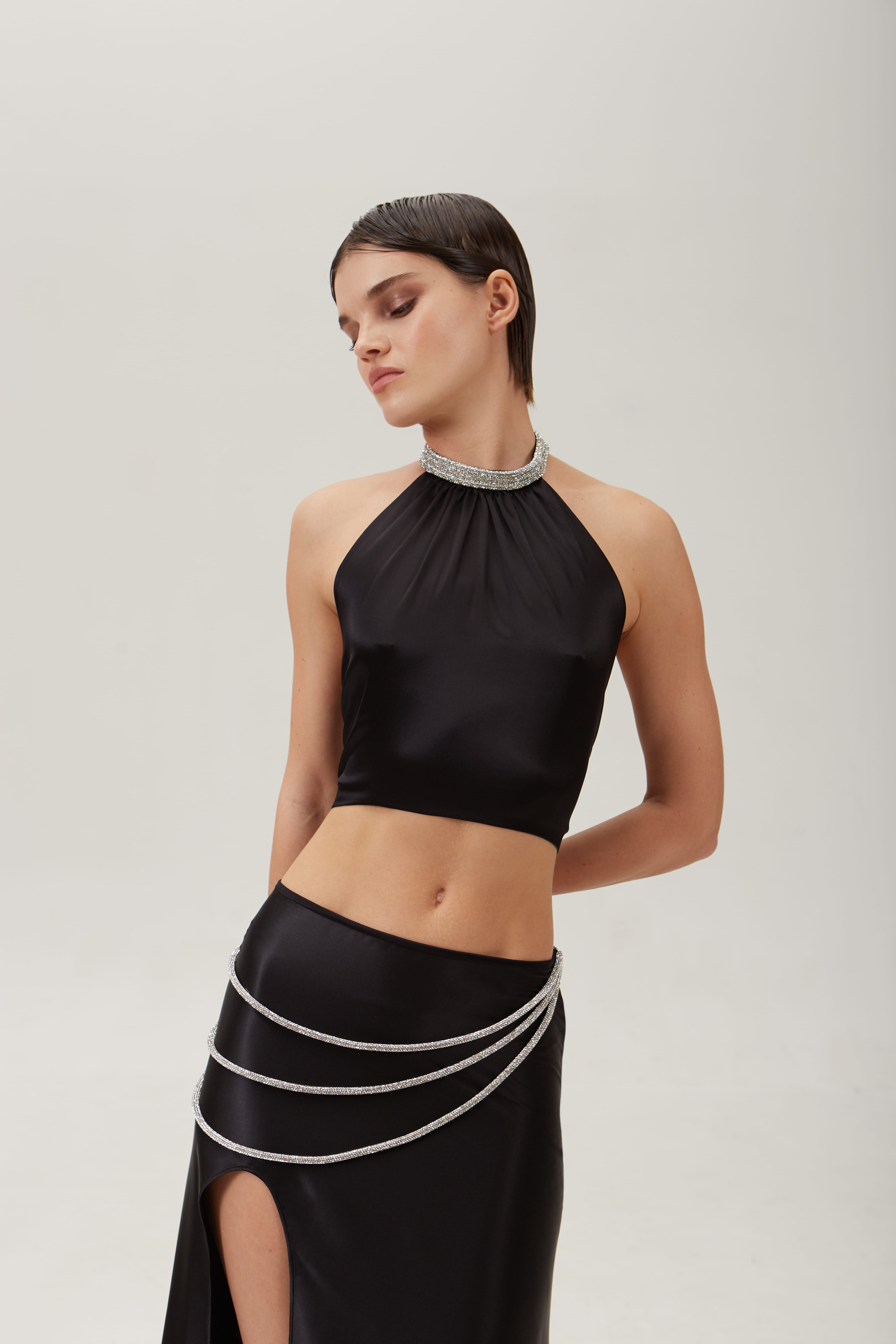 Kaia silk top made by NUÉ