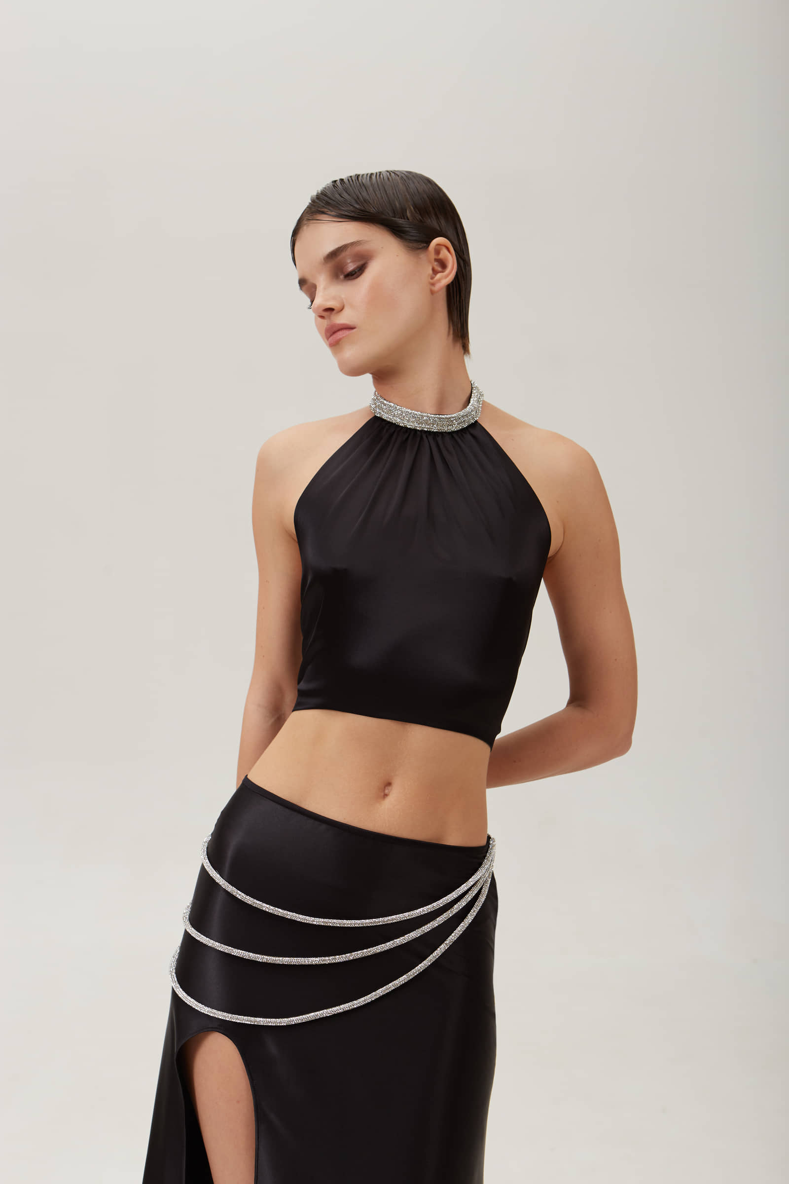 Kaia silk top made by NUÉ