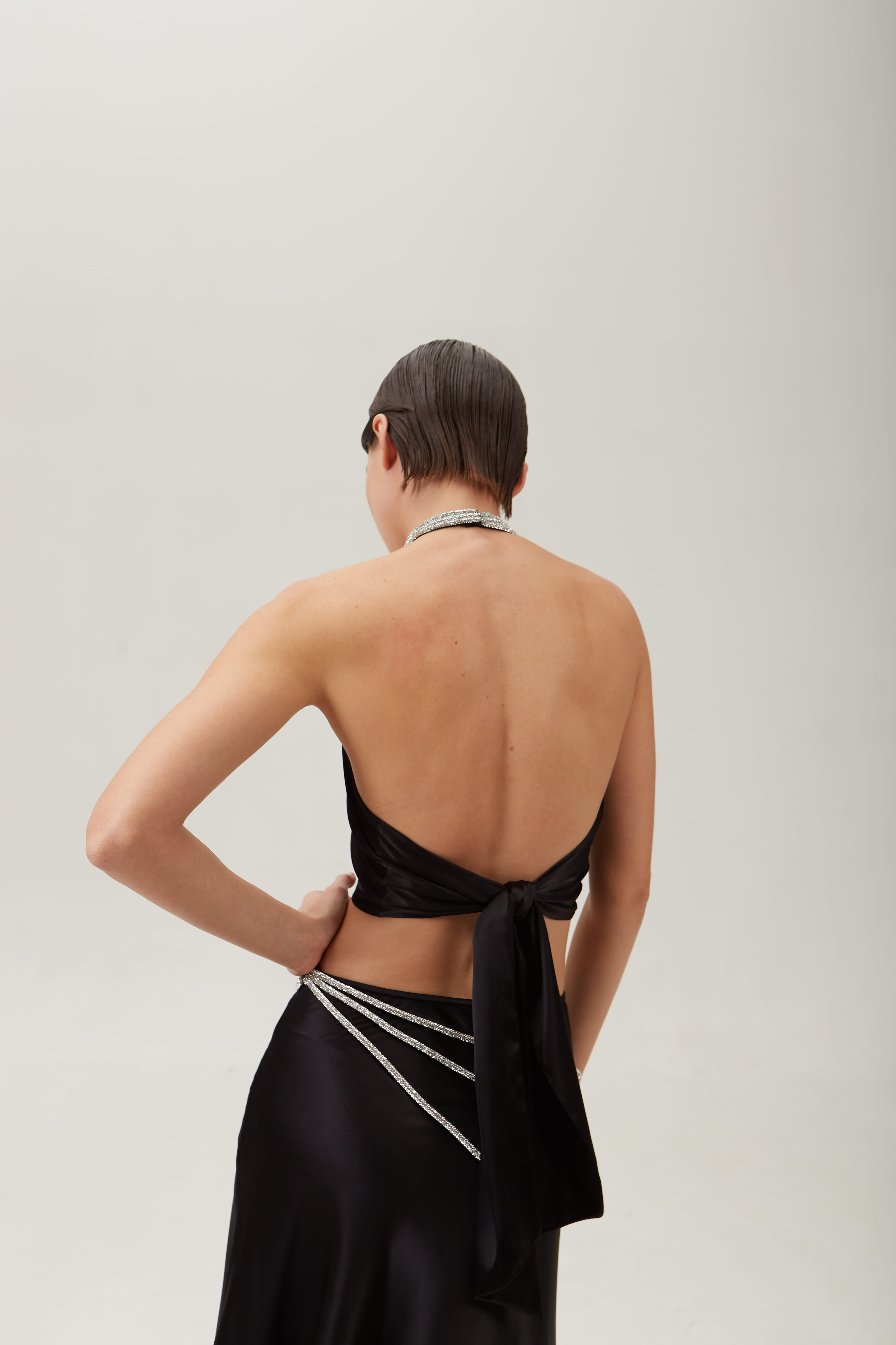 Kaia silk top made by NUÉ