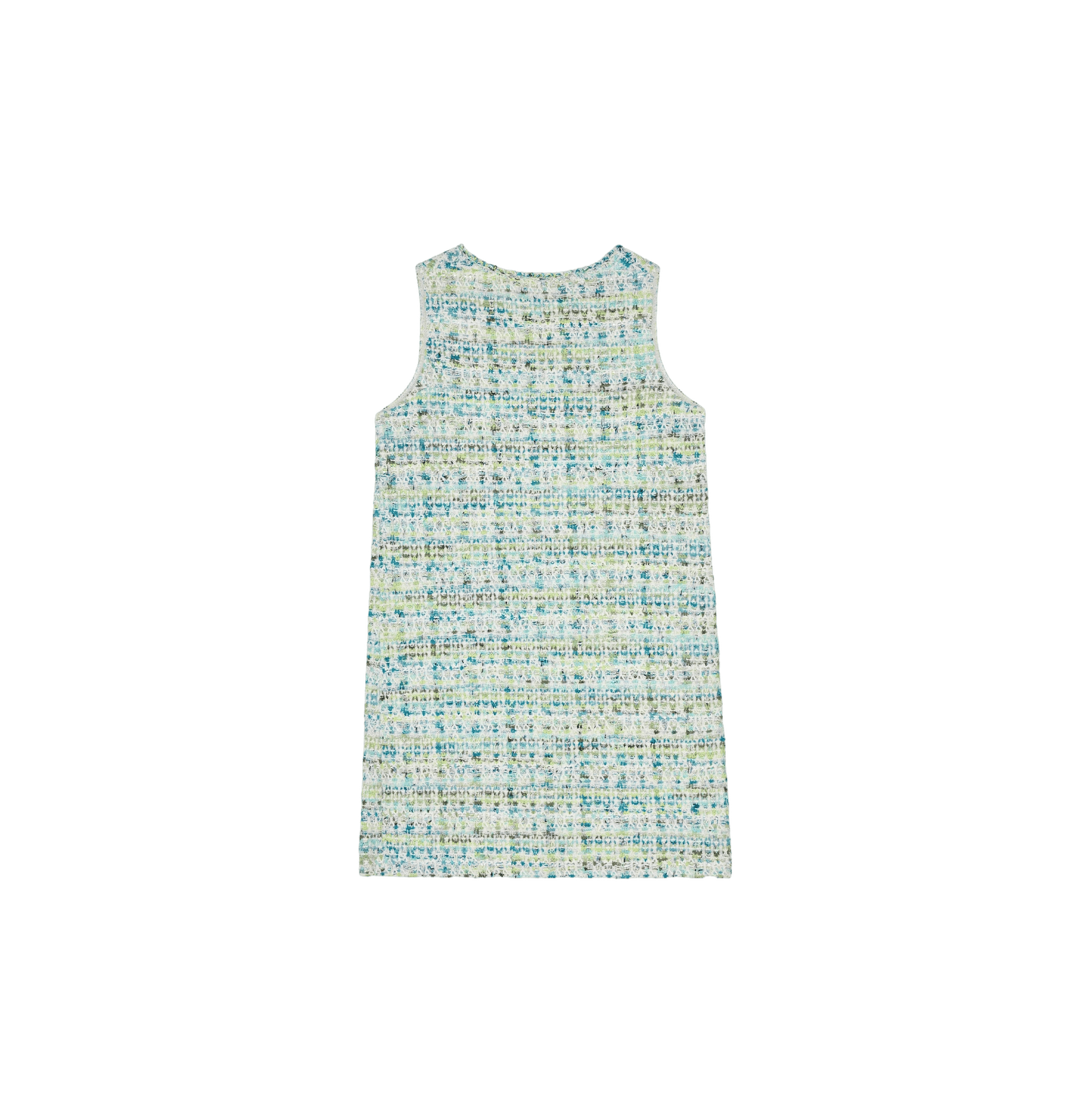 CHECK TWEED VEST DRESS made by CRUSH Collection