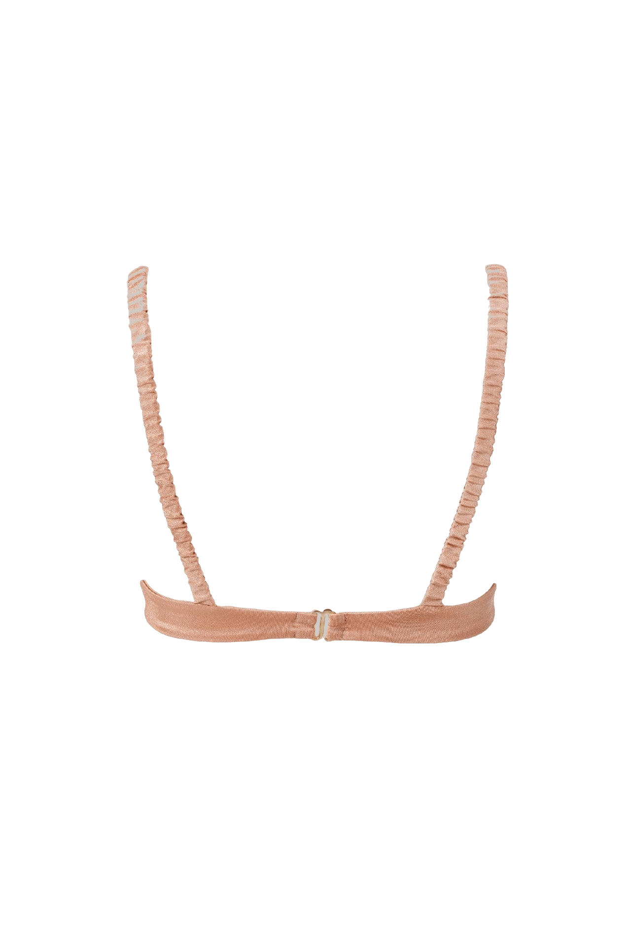 Ariel Underwire Bikini Top in Bronzed made by Decolet The Label