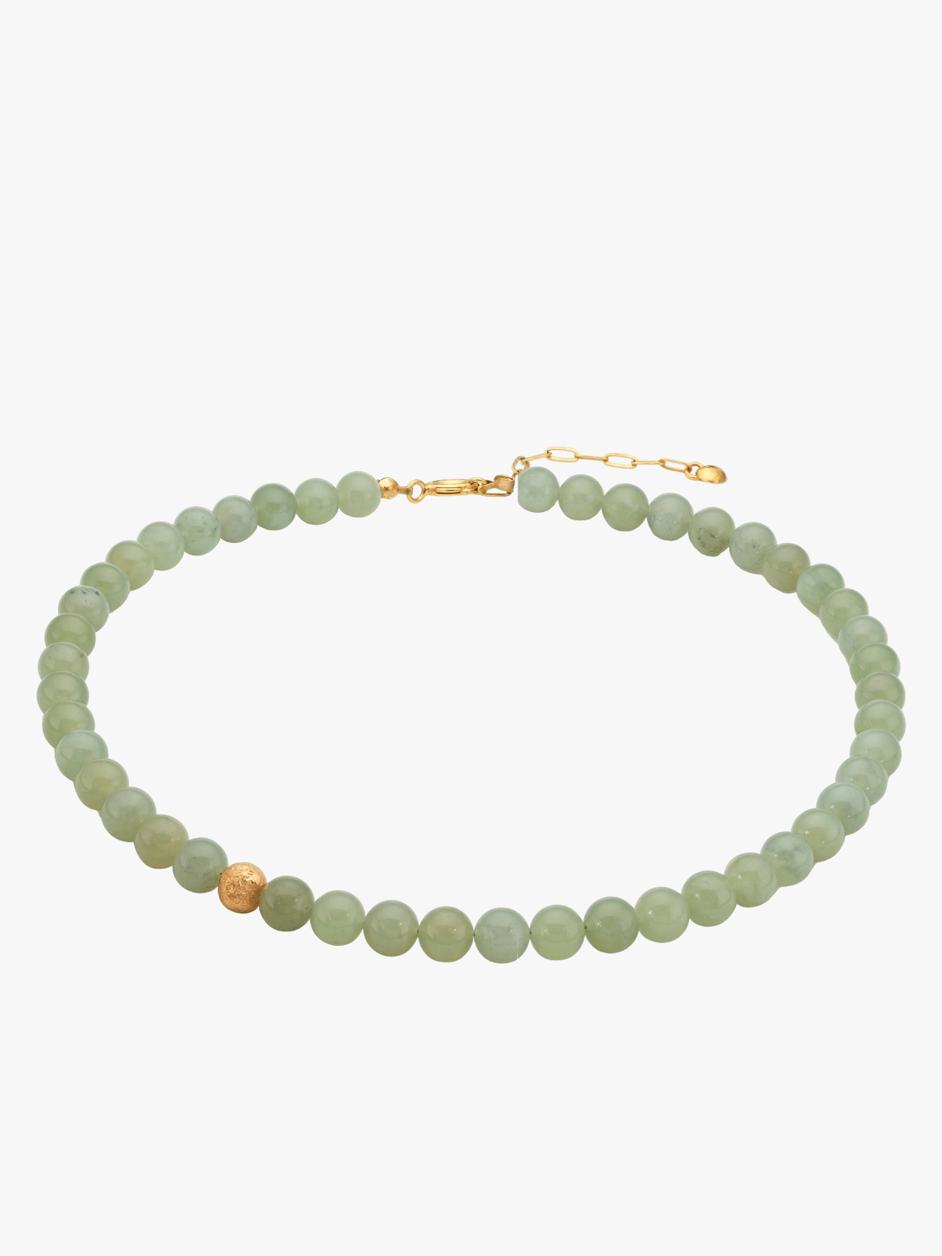 Jade Forest Green Necklace made by Eva Remenyi