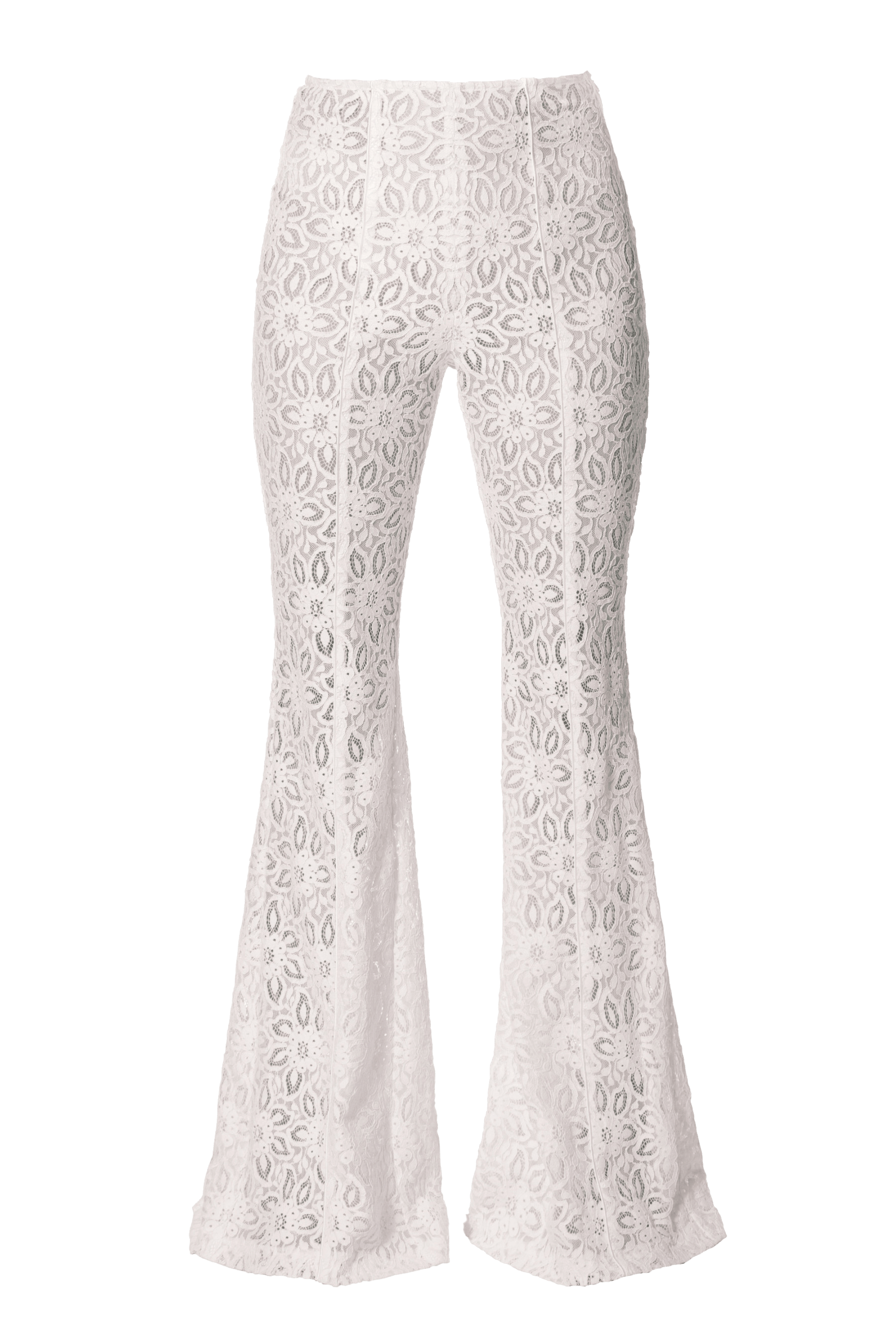 Lace Pants Adley Off White made by HALEWSKI
