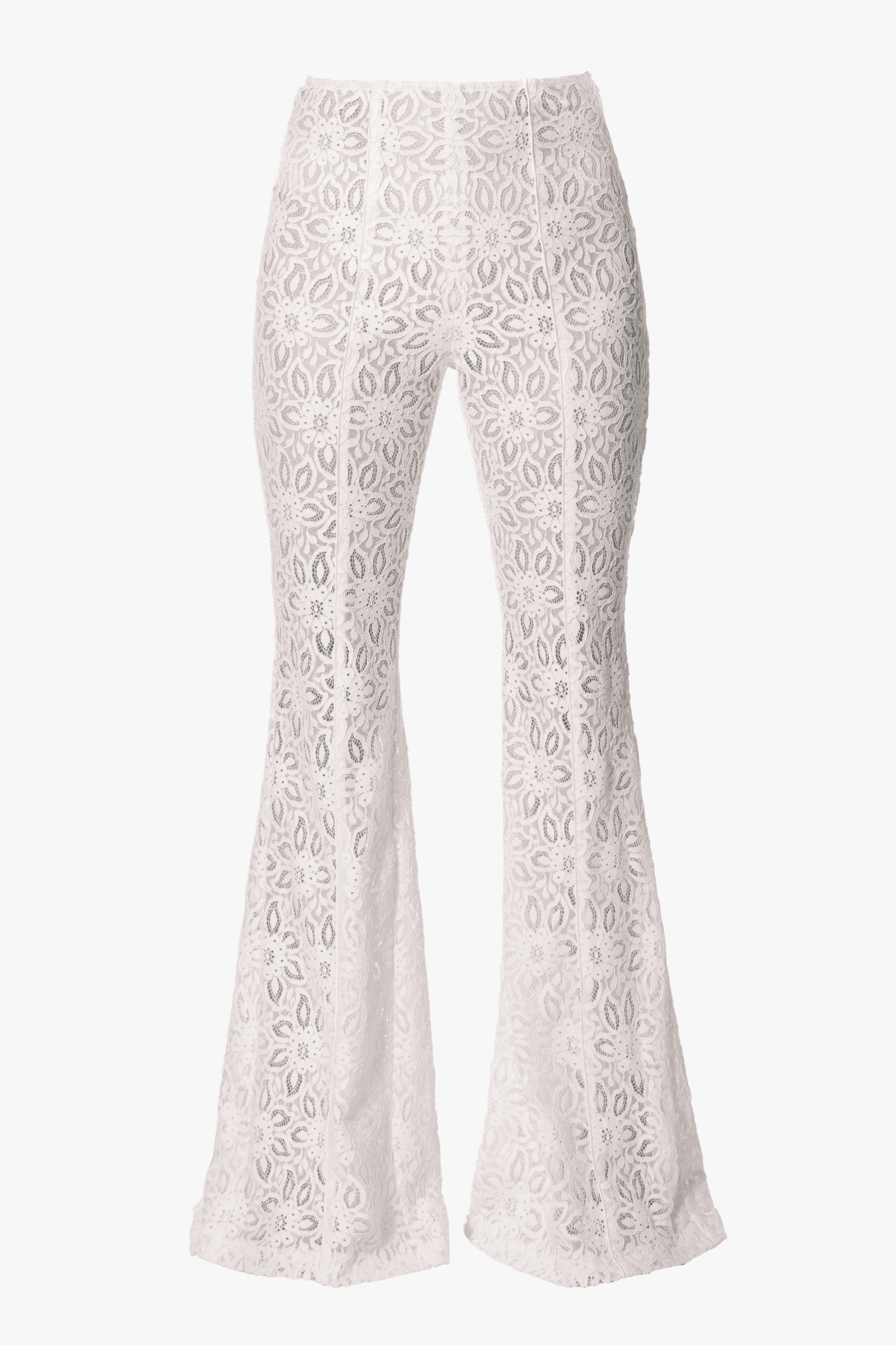 Lace Pants Adley Off White made by HALEWSKI