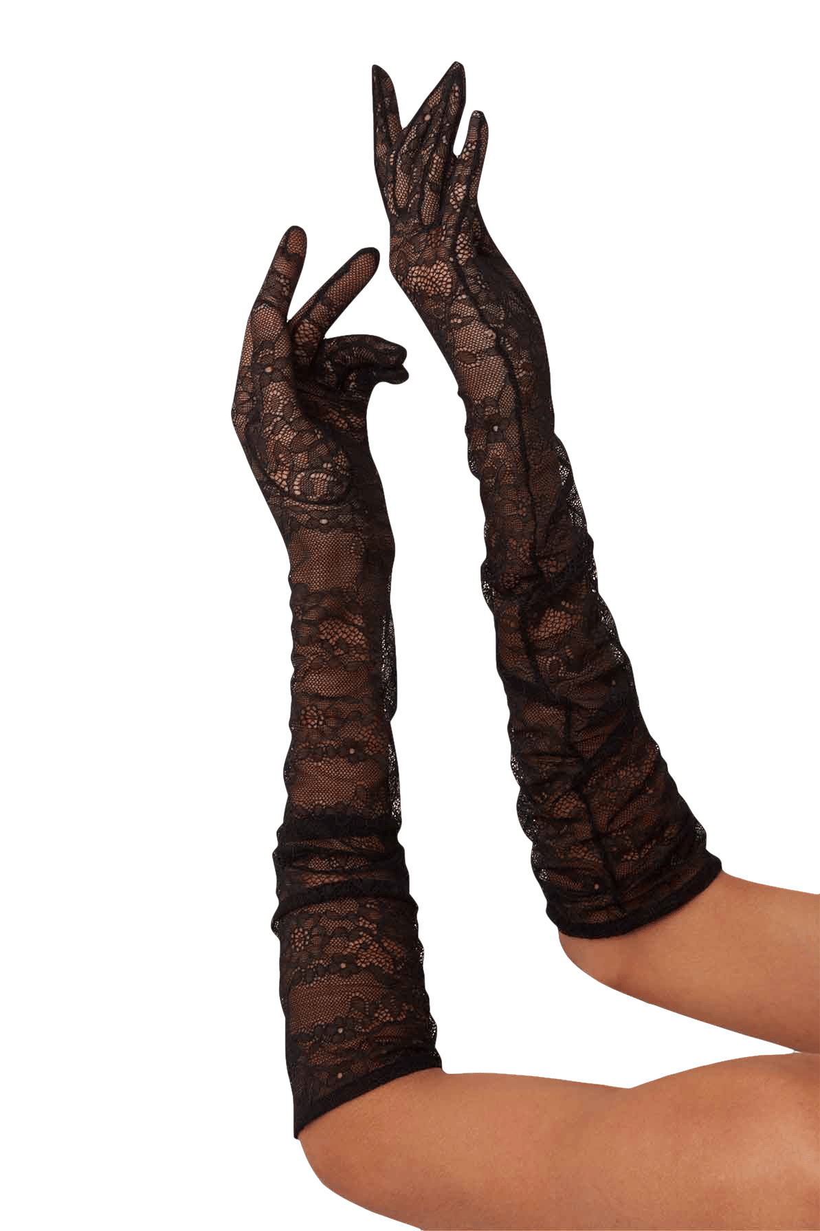 Lace Long Black made by Handsome Stockholm