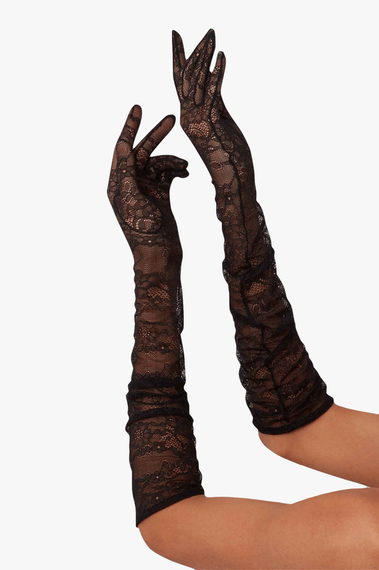 Lace Long Black made by Handsome Stockholm