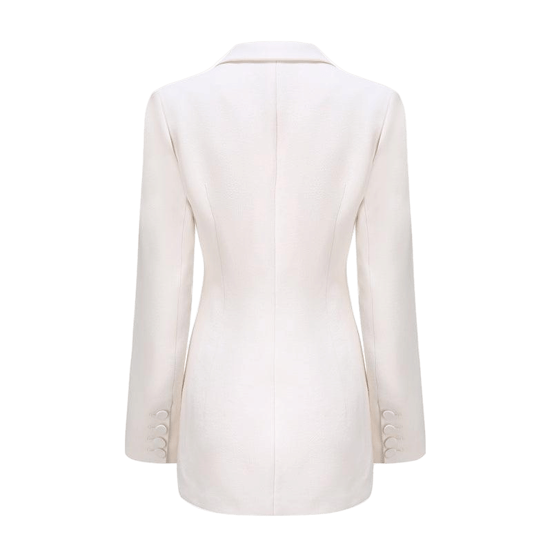 Elora Dress in White (Final Sale) in White made by Nana Jacqueline