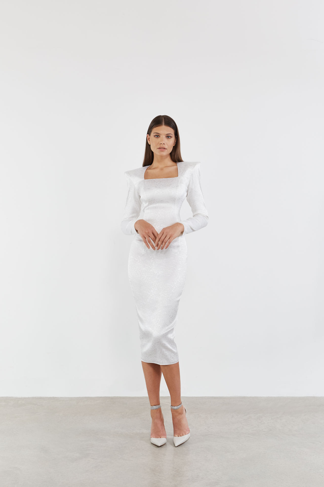 MARBLE MIDI DRESS made by Vestiaire d'un Oiseau Libre