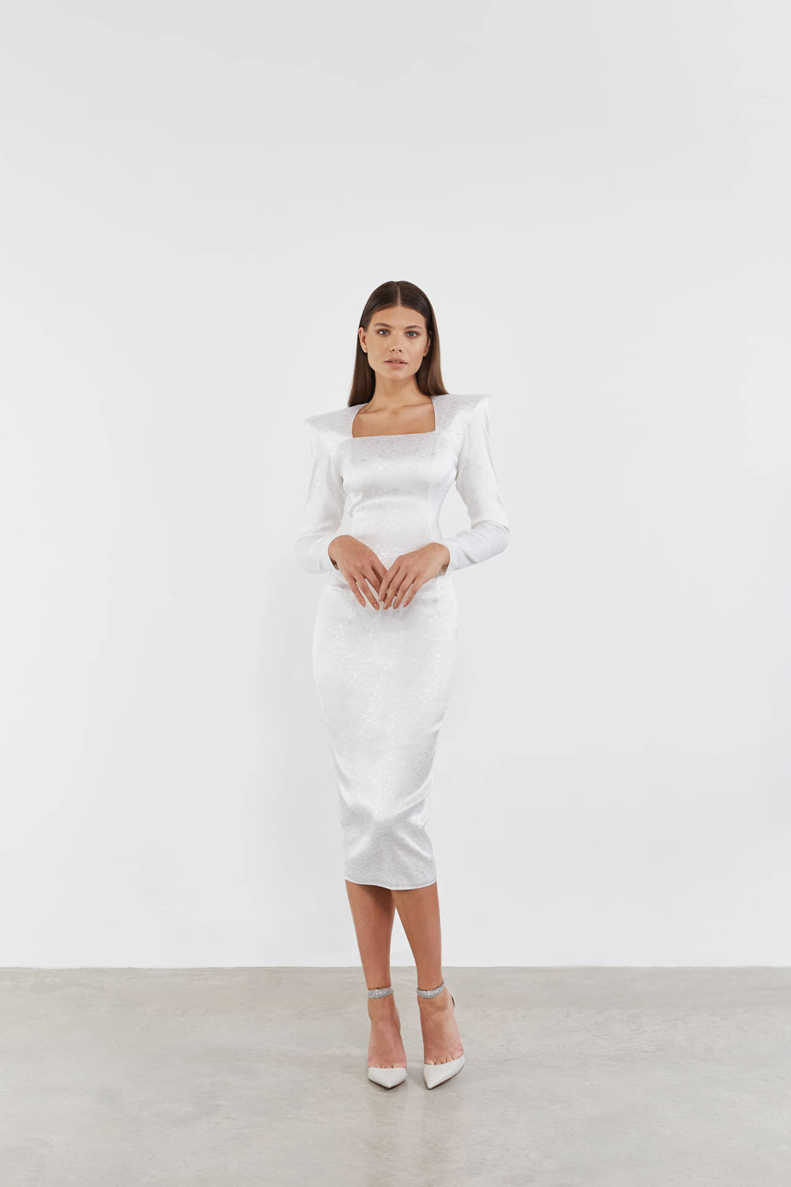 MARBLE MIDI DRESS made by Vestiaire d'un Oiseau Libre