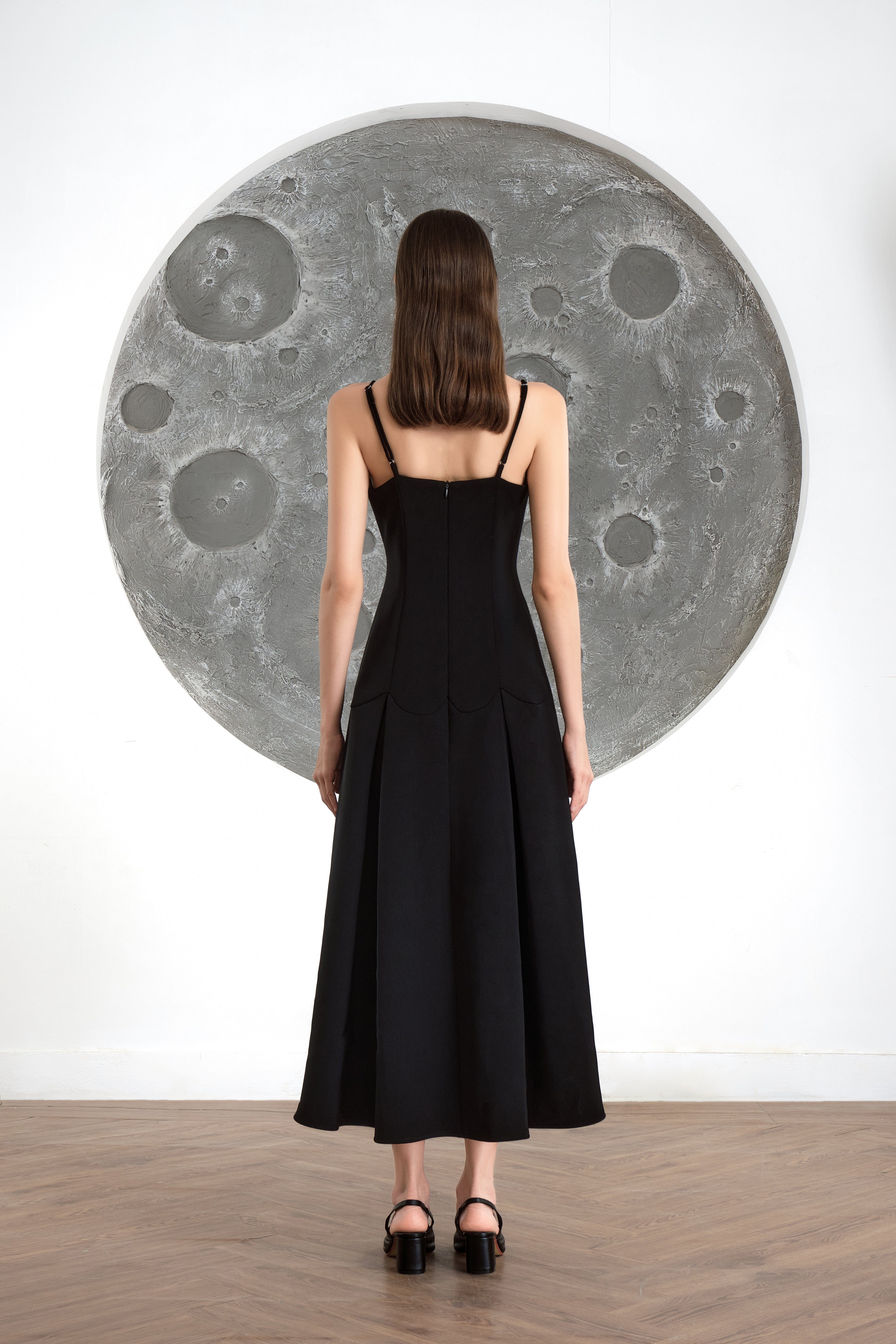Eclipse Pleated Gown made by JUSTIN TONG