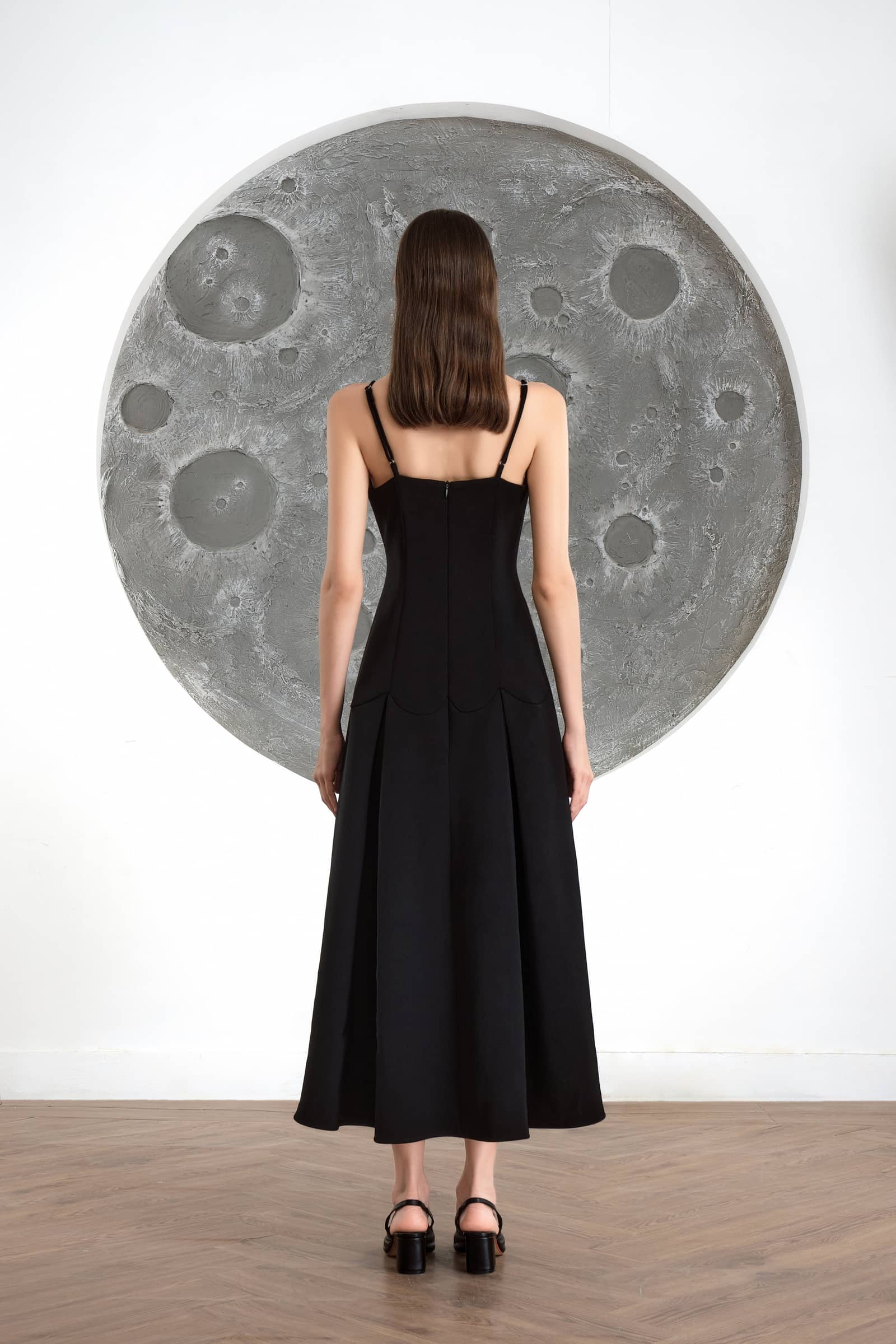 Eclipse Pleated Gown made by JUSTIN TONG