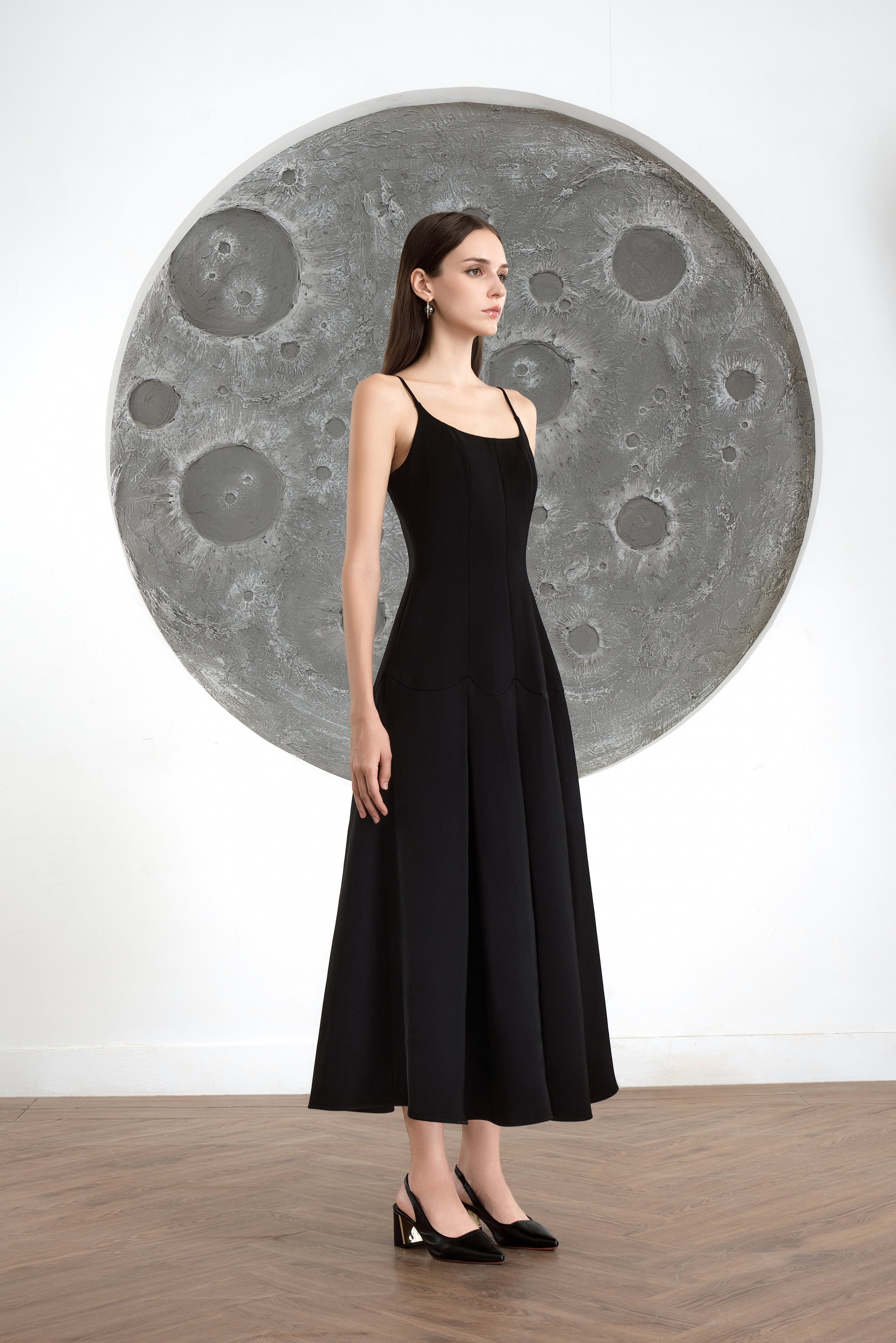 Eclipse Pleated Gown made by JUSTIN TONG