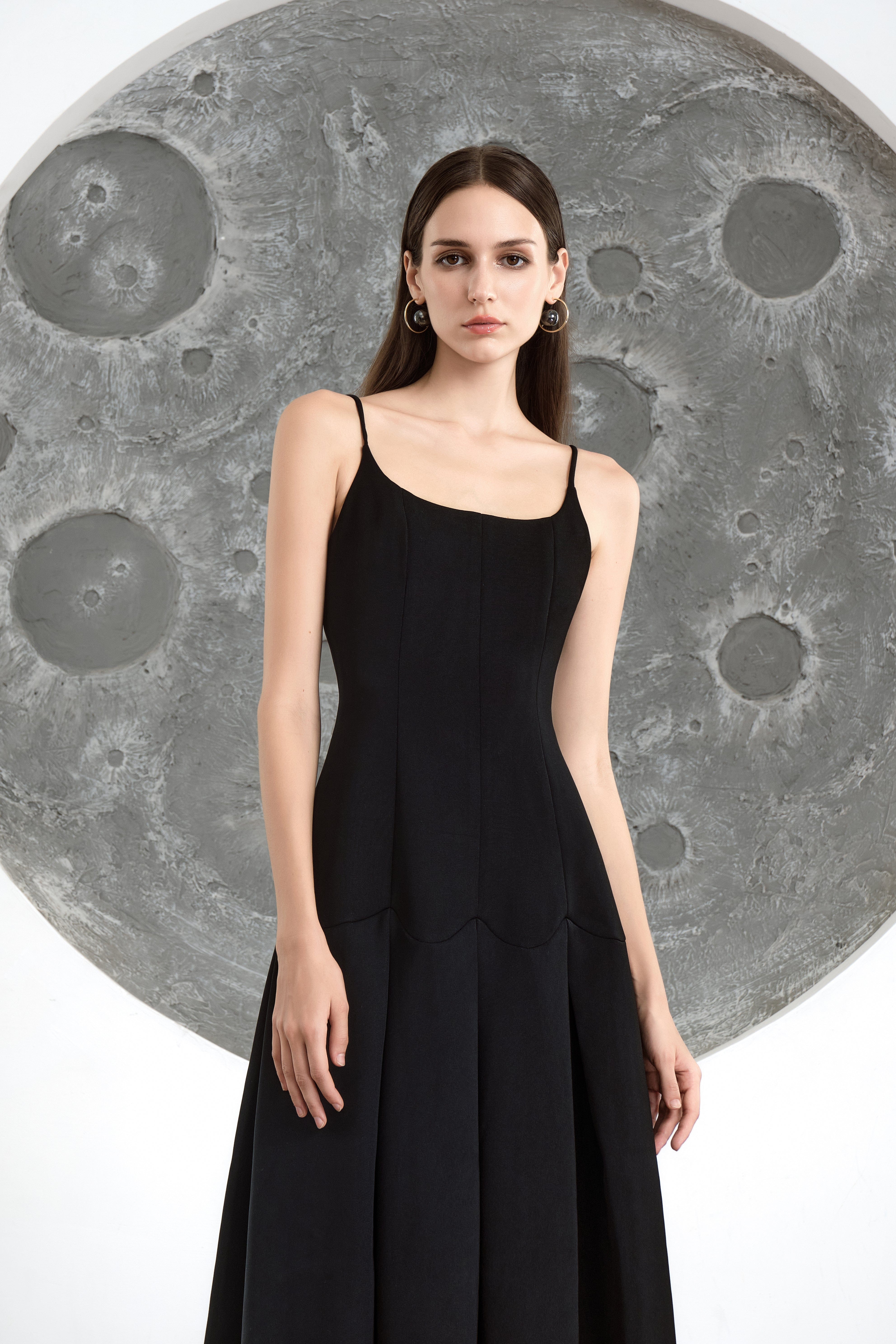 Eclipse Pleated Gown made by JUSTIN TONG