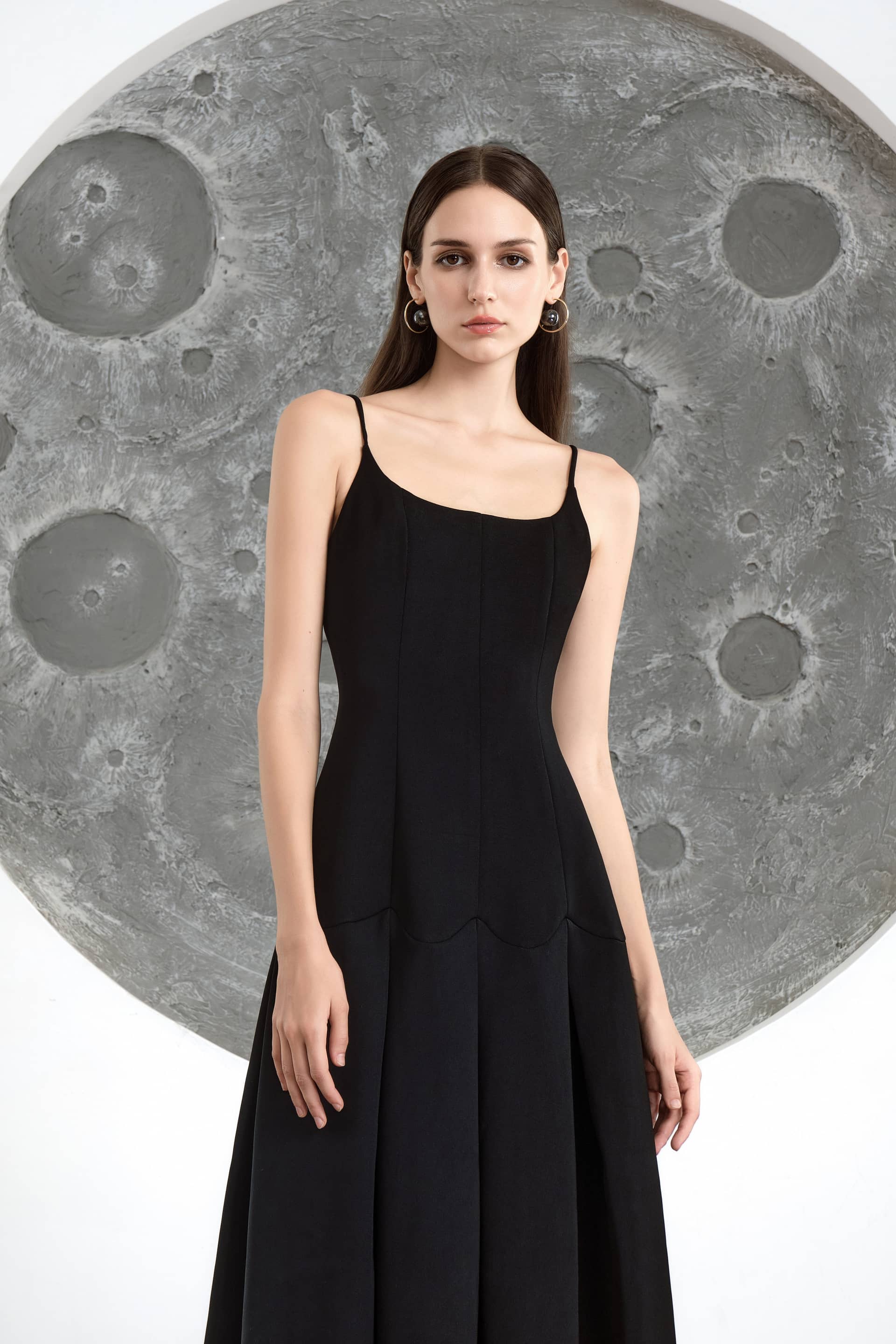 Eclipse Pleated Gown made by JUSTIN TONG