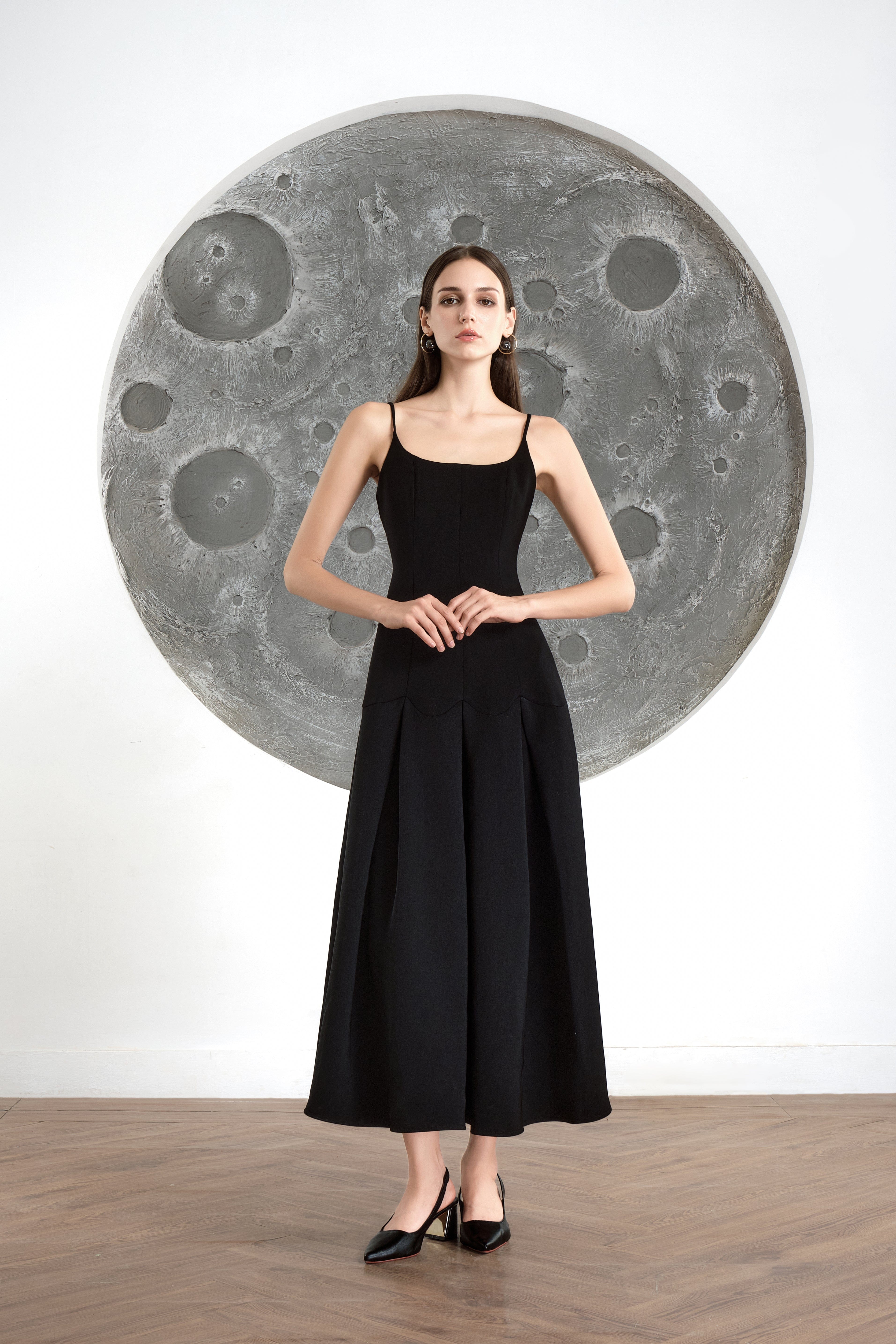 Eclipse Pleated Gown made by JUSTIN TONG