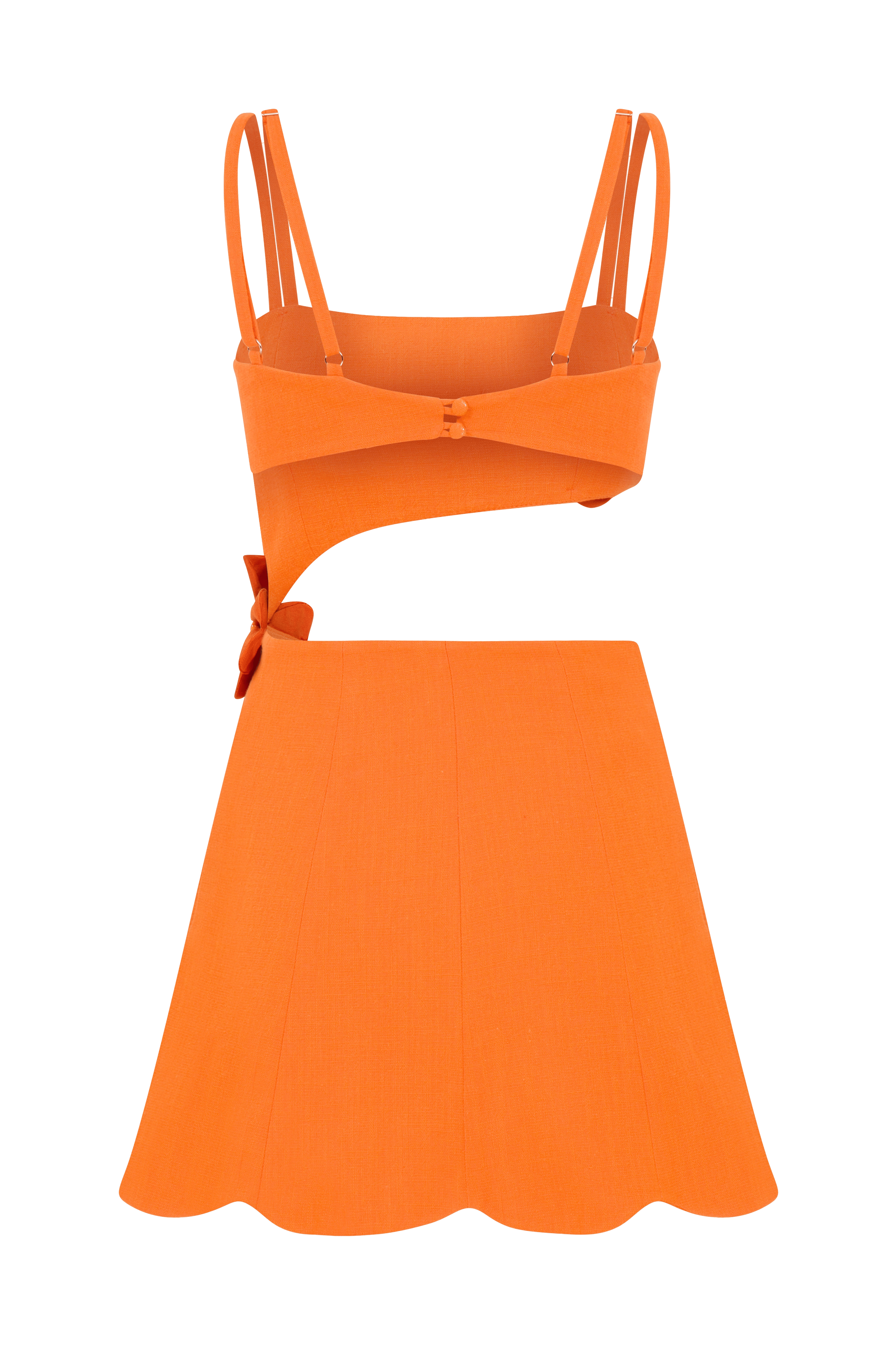 Amaryllis Floral Dress made by Declara