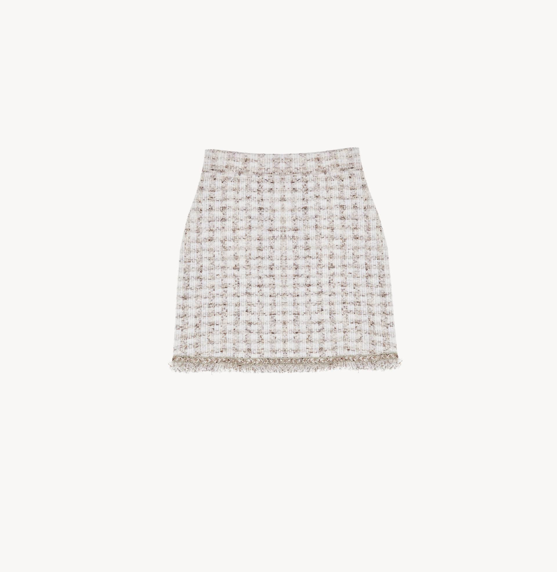 HOUNDSTOOTH SKIRT made by CRUSH Collection