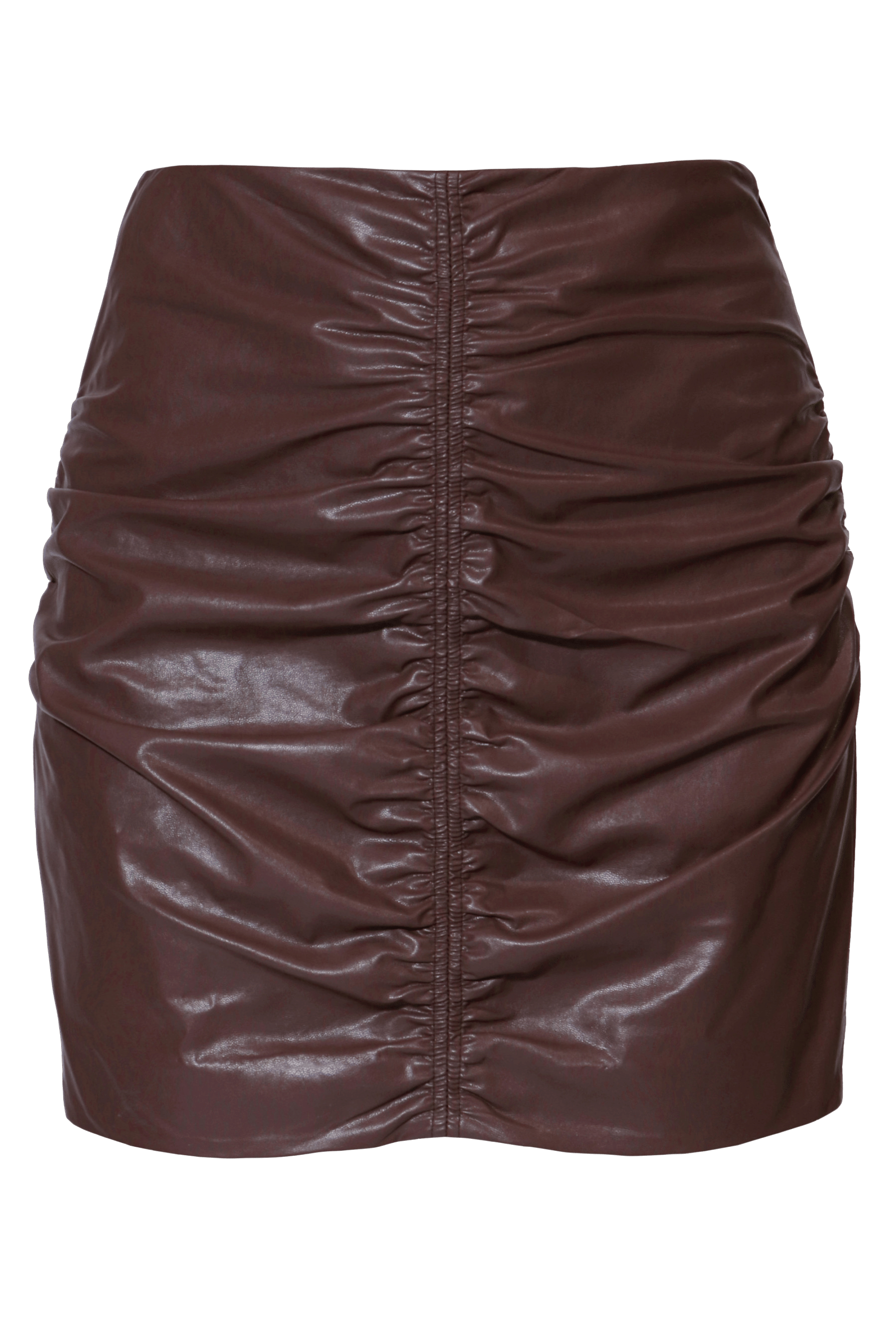 Skirt Ruth Chocolate Brown made by HALEWSKI
