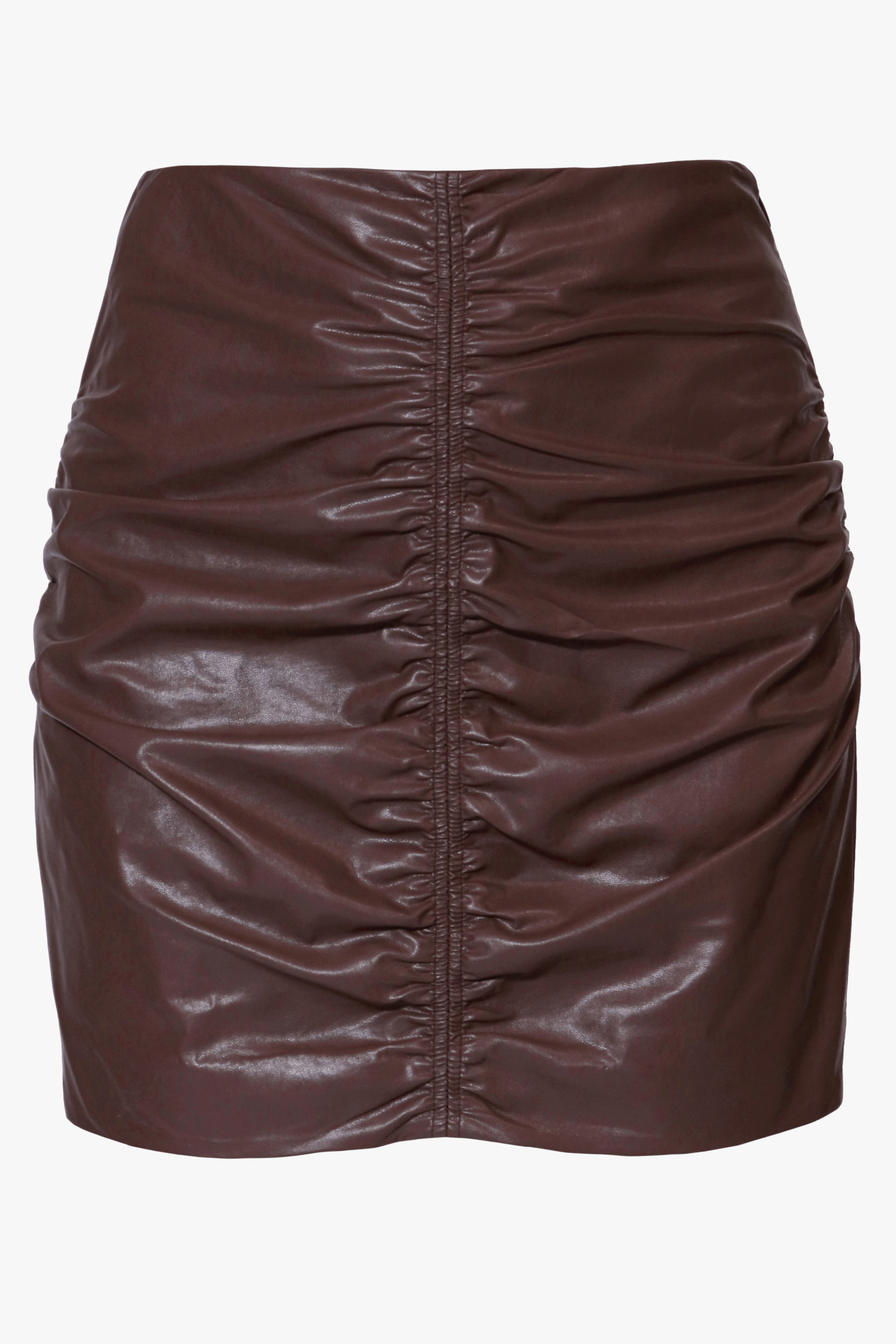 Skirt Ruth Chocolate Brown made by HALEWSKI