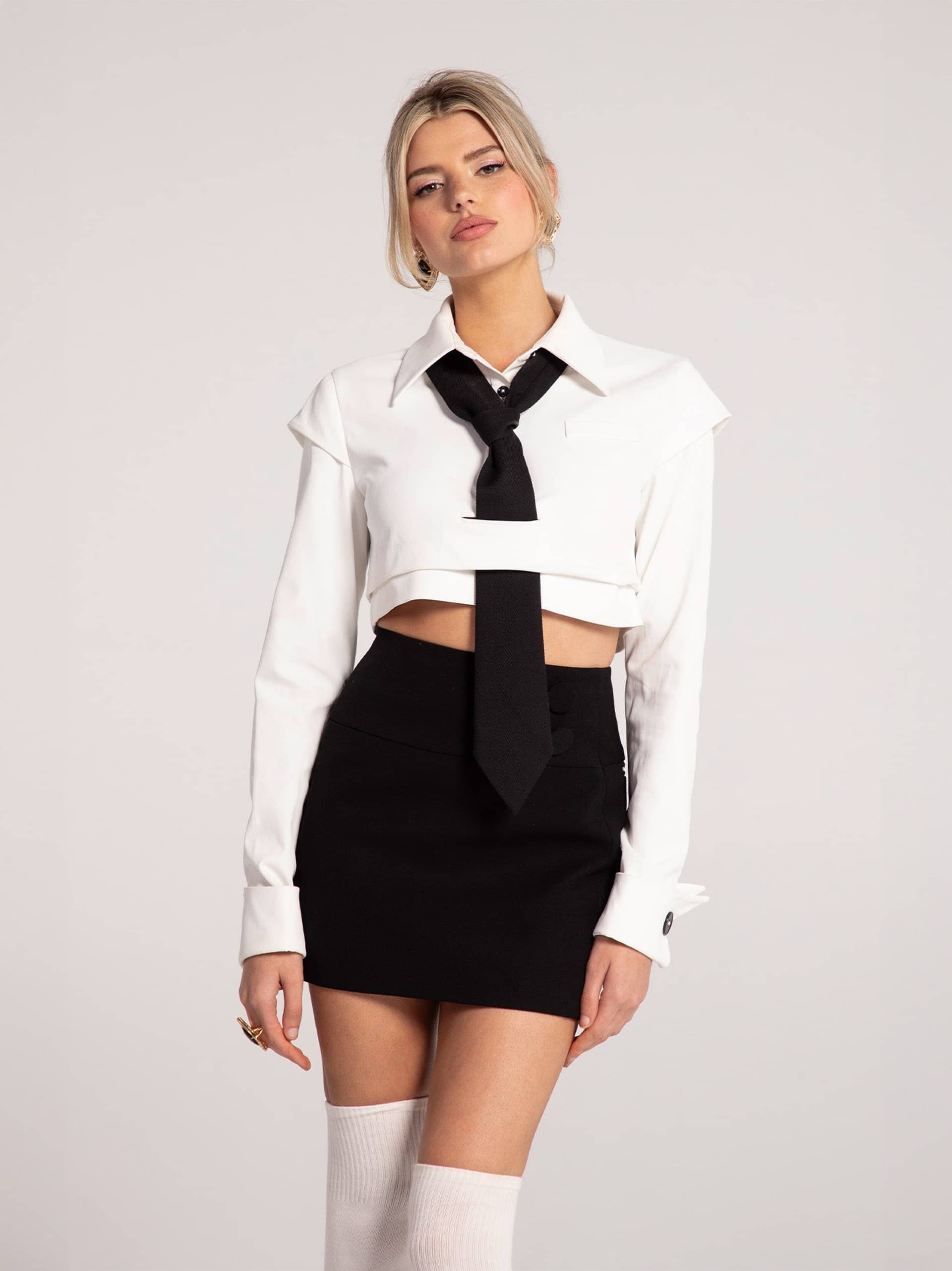 Dionne Skirt (Black) made by Nana Jacqueline