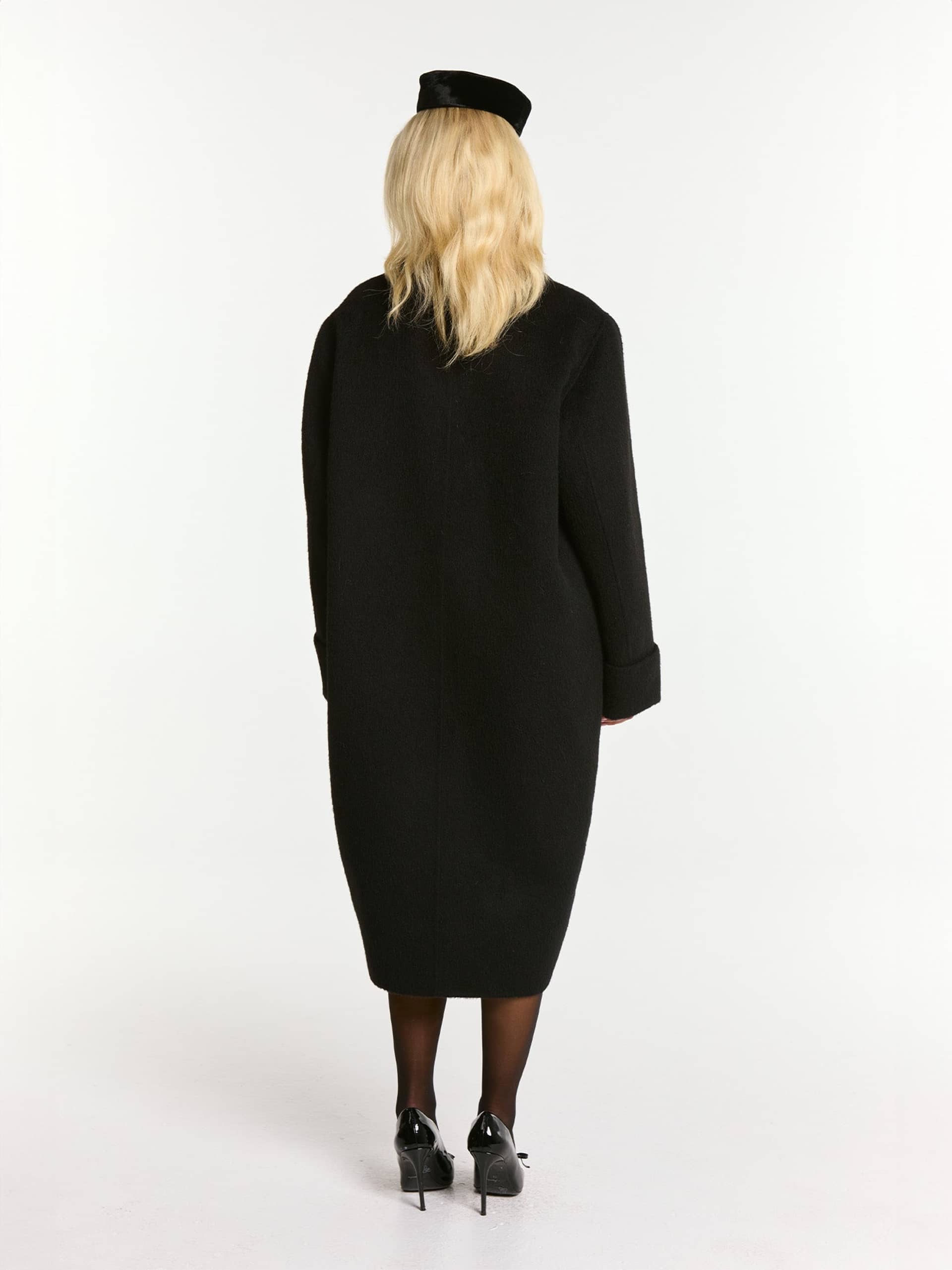 Audrina Coat (Black) made by Nana Jacqueline