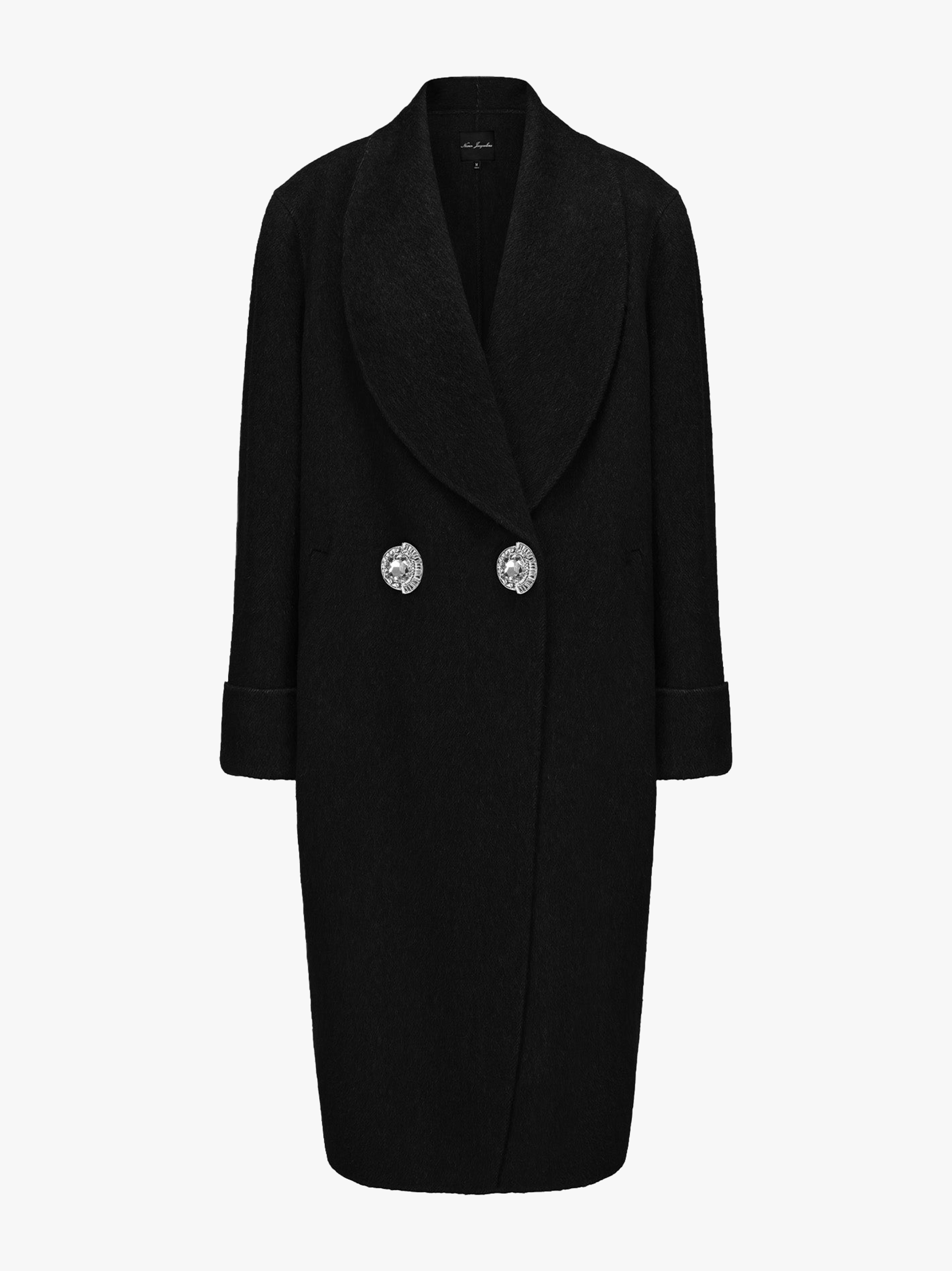 Audrina Coat (Black) made by Nana Jacqueline